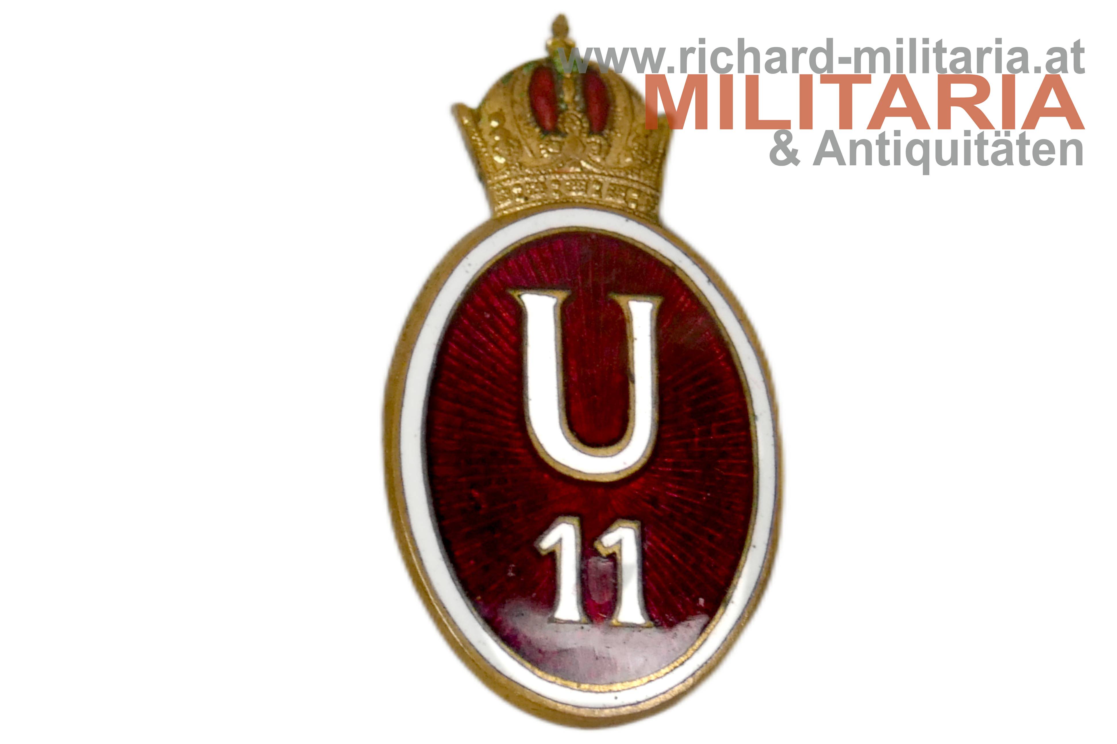 k.u.k. Kappenabzeichen Ulanen Reg. 11