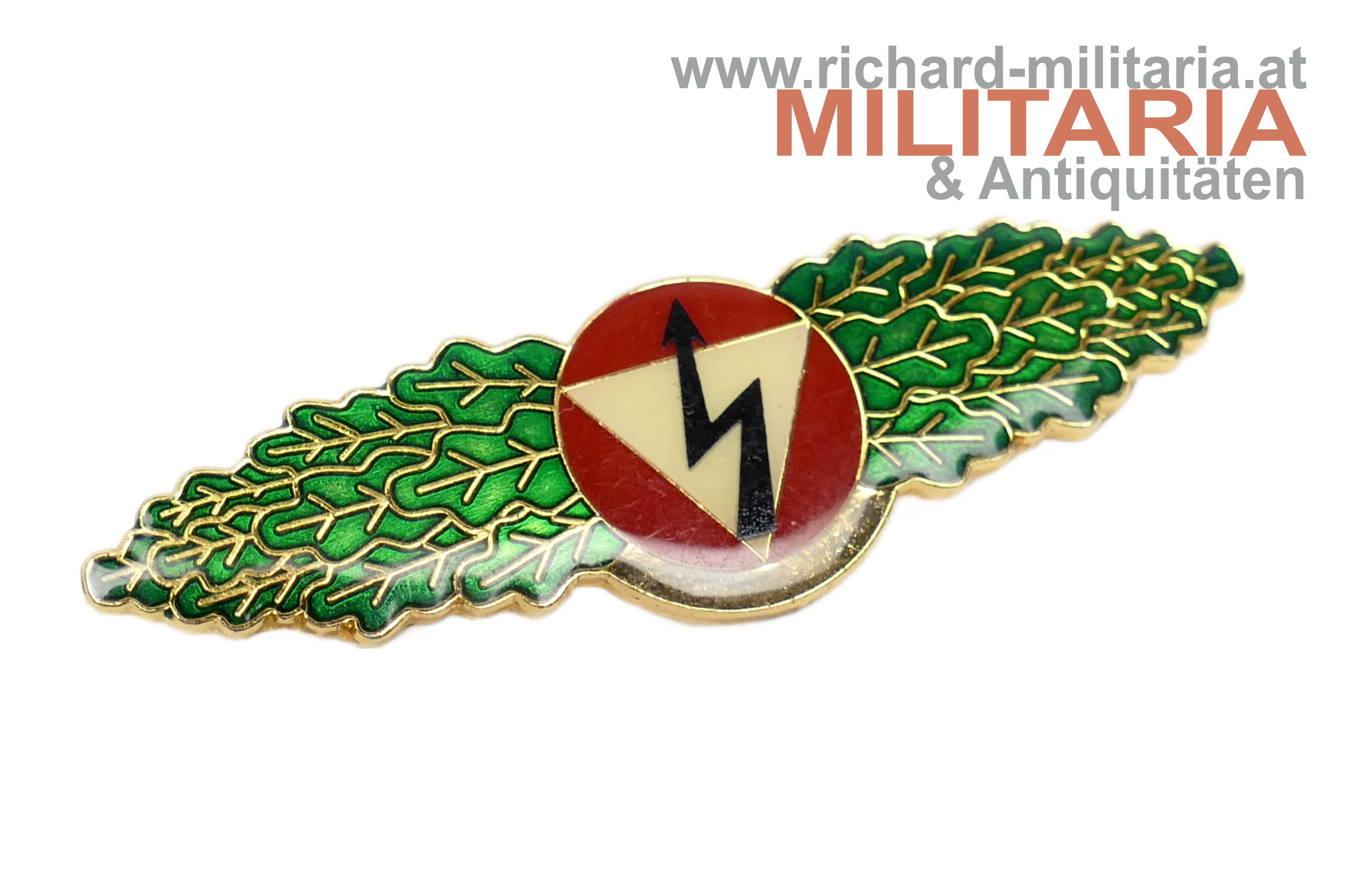 Österreich - Bundesheer Leistungsabzeichen Fernmeldetruppe Gold