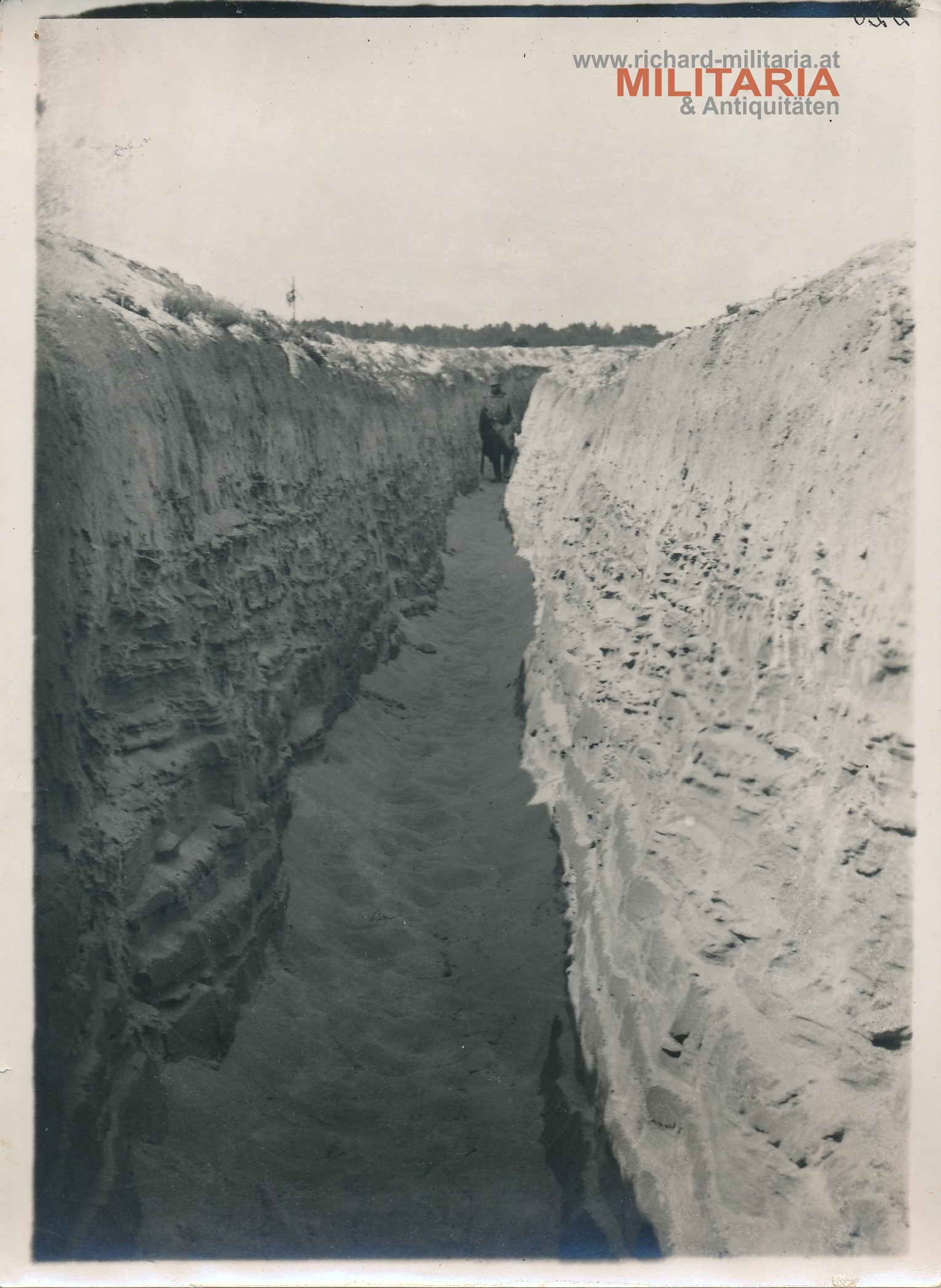 k.u.k. Foto "Schützengraben im Schnee" k.u.k. Foto "Schützengraben im Schnee"