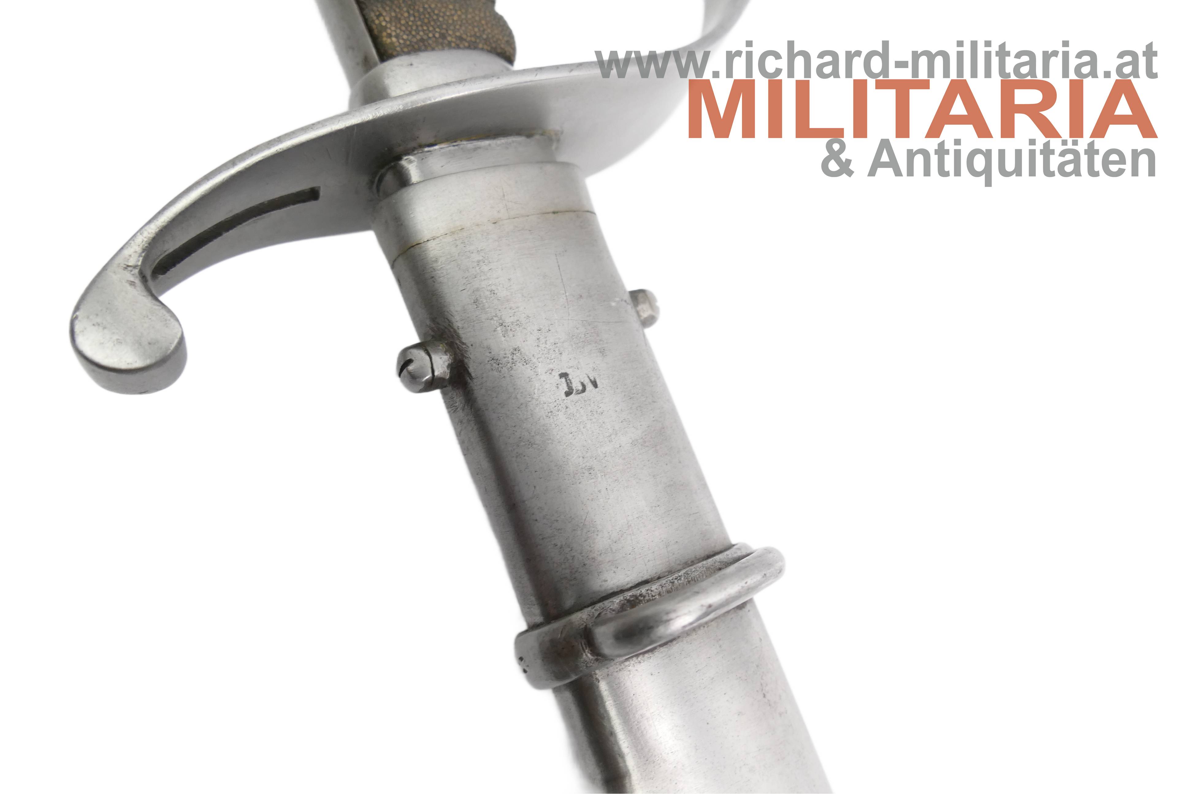 k.u.k. Kavallerie-Mannschaftssäbel - M1877 - leichte Gattung ARMEE-ABNAHME