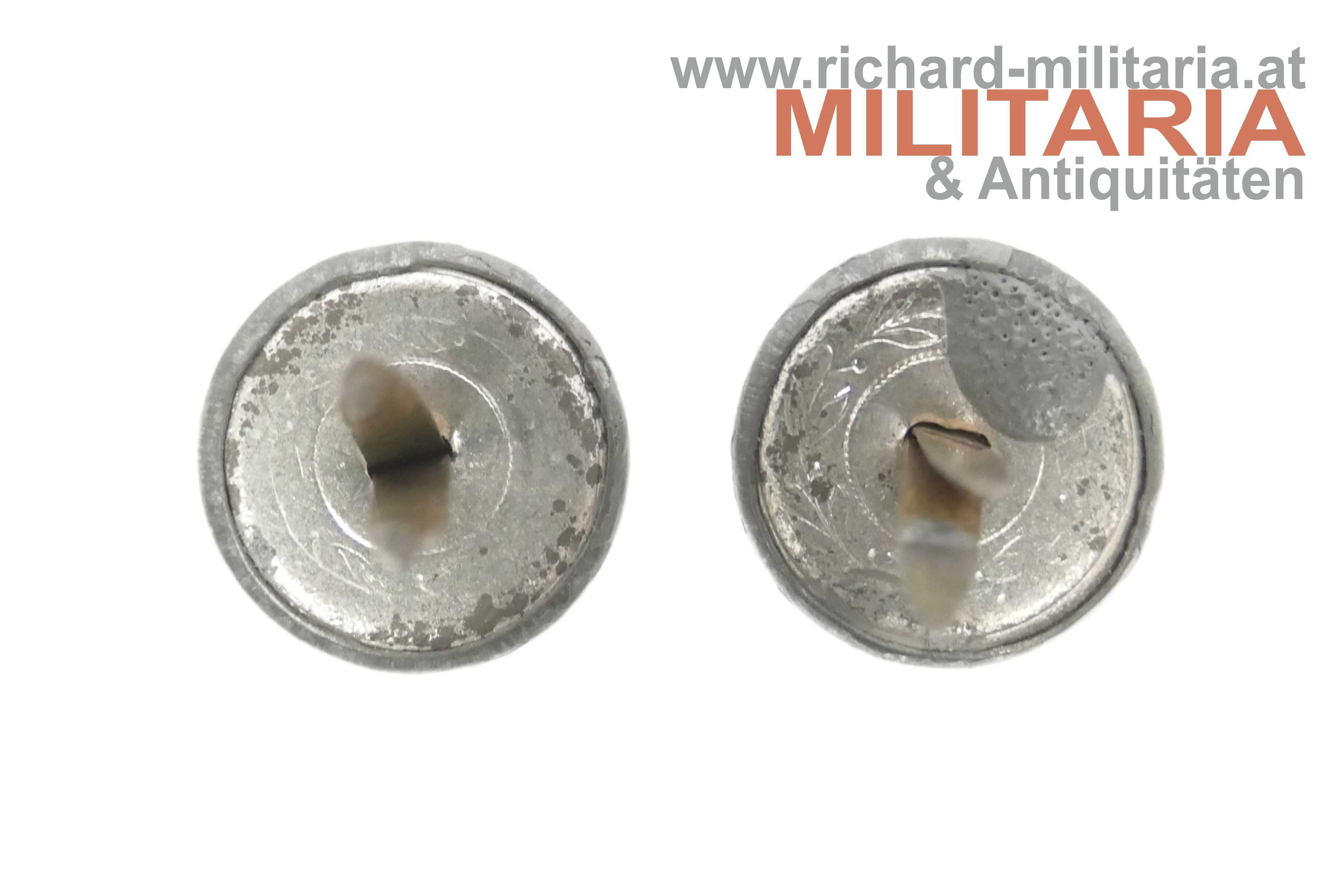 k.u.k. Kappenknöpfe "11." ZINK