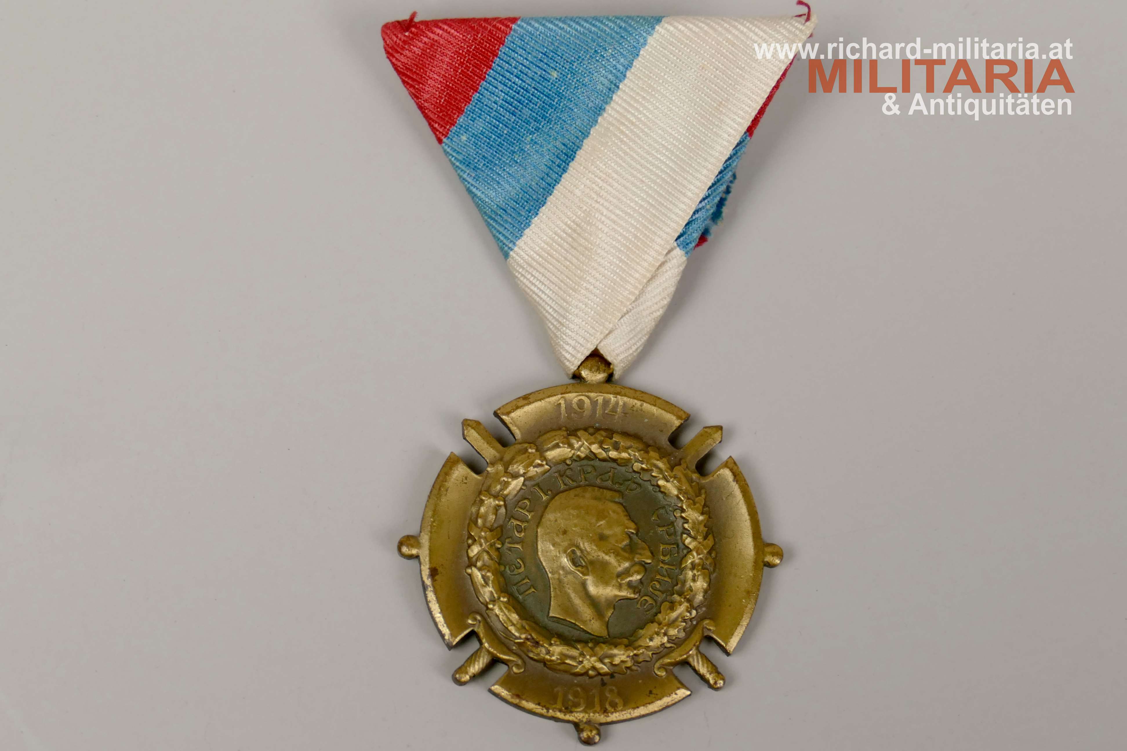 Serbien - Kriegserinnerungsmedaille 1914-1918 