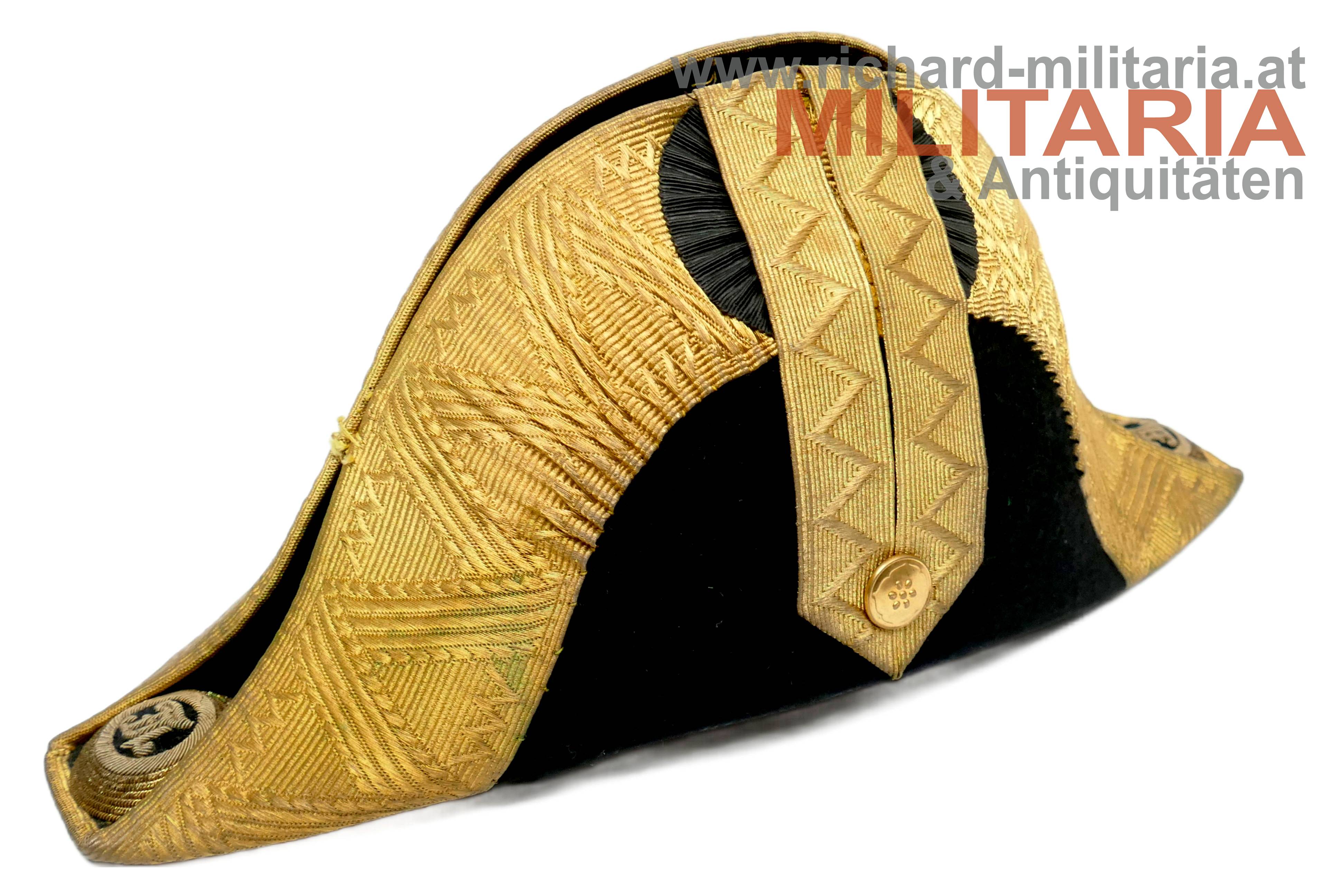 Stulphut für k.u.k. Generale n.d. Adj. 1910/11 mit Koffer