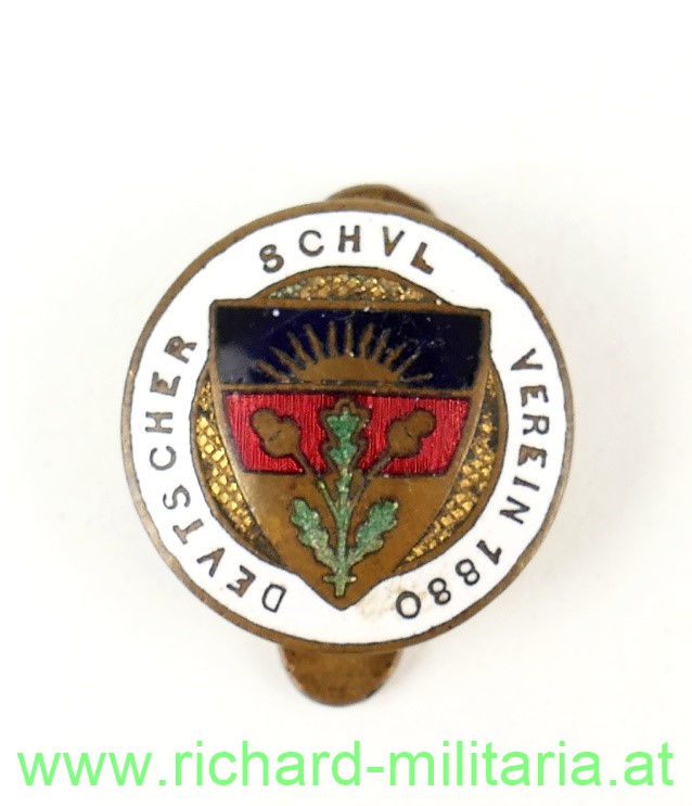 Abzeichen - Deutscher Schulverein 1880