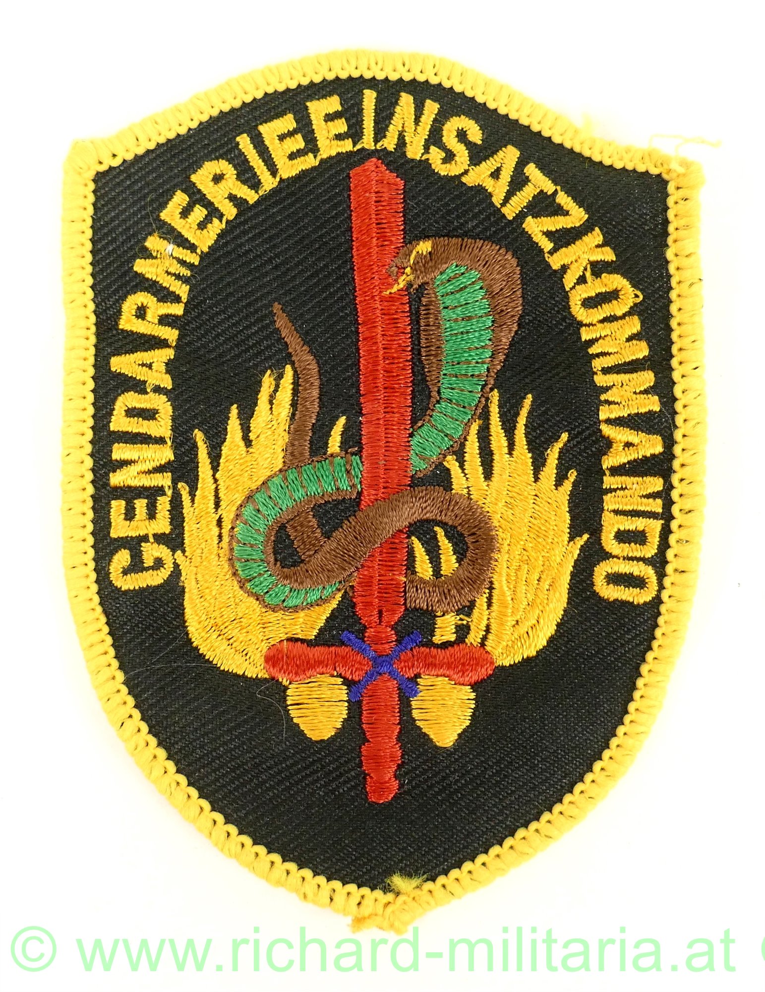 Ärmelabzeichen GENDARMERIE EINSATZKOMMANDO