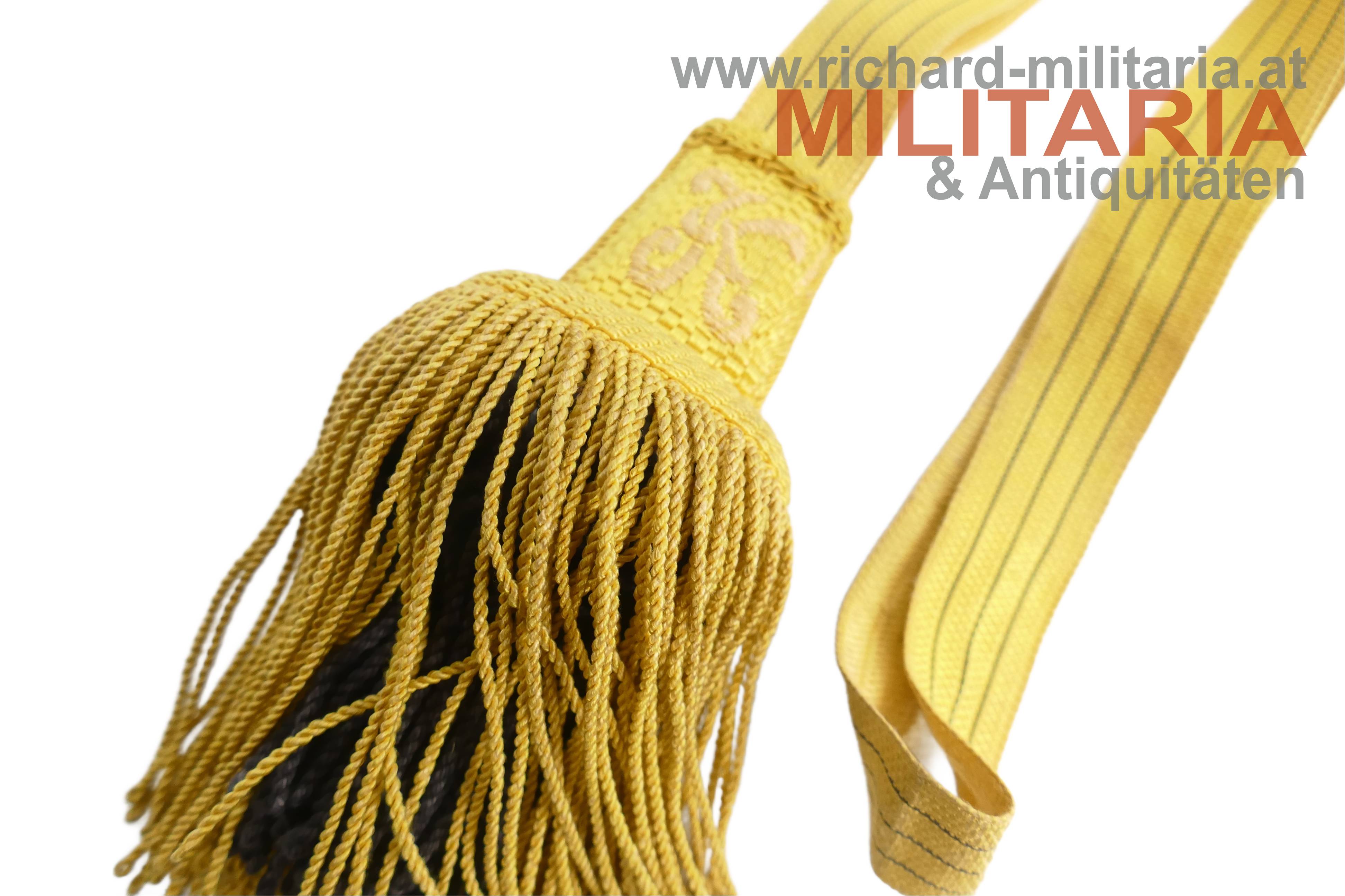 k.u.k. Portepee für Unteroffiziere "K"