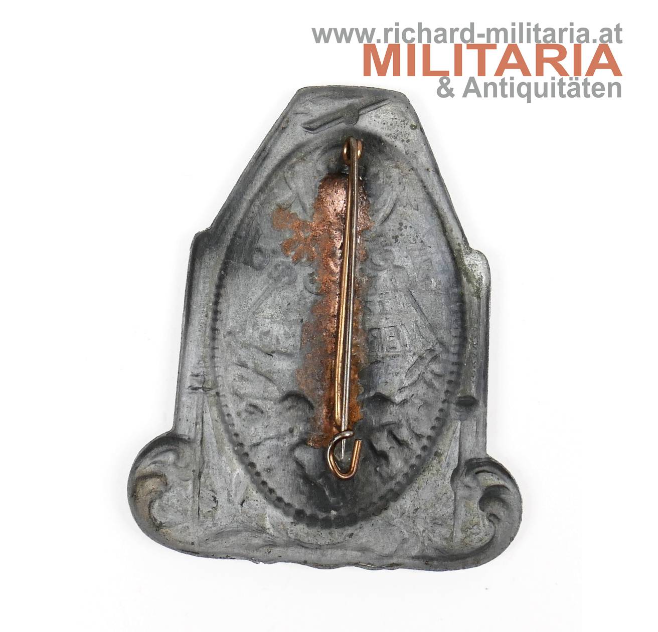 k.u.k. Kappenabzeichen 538. Honvéd Artillerie-Abteilung 