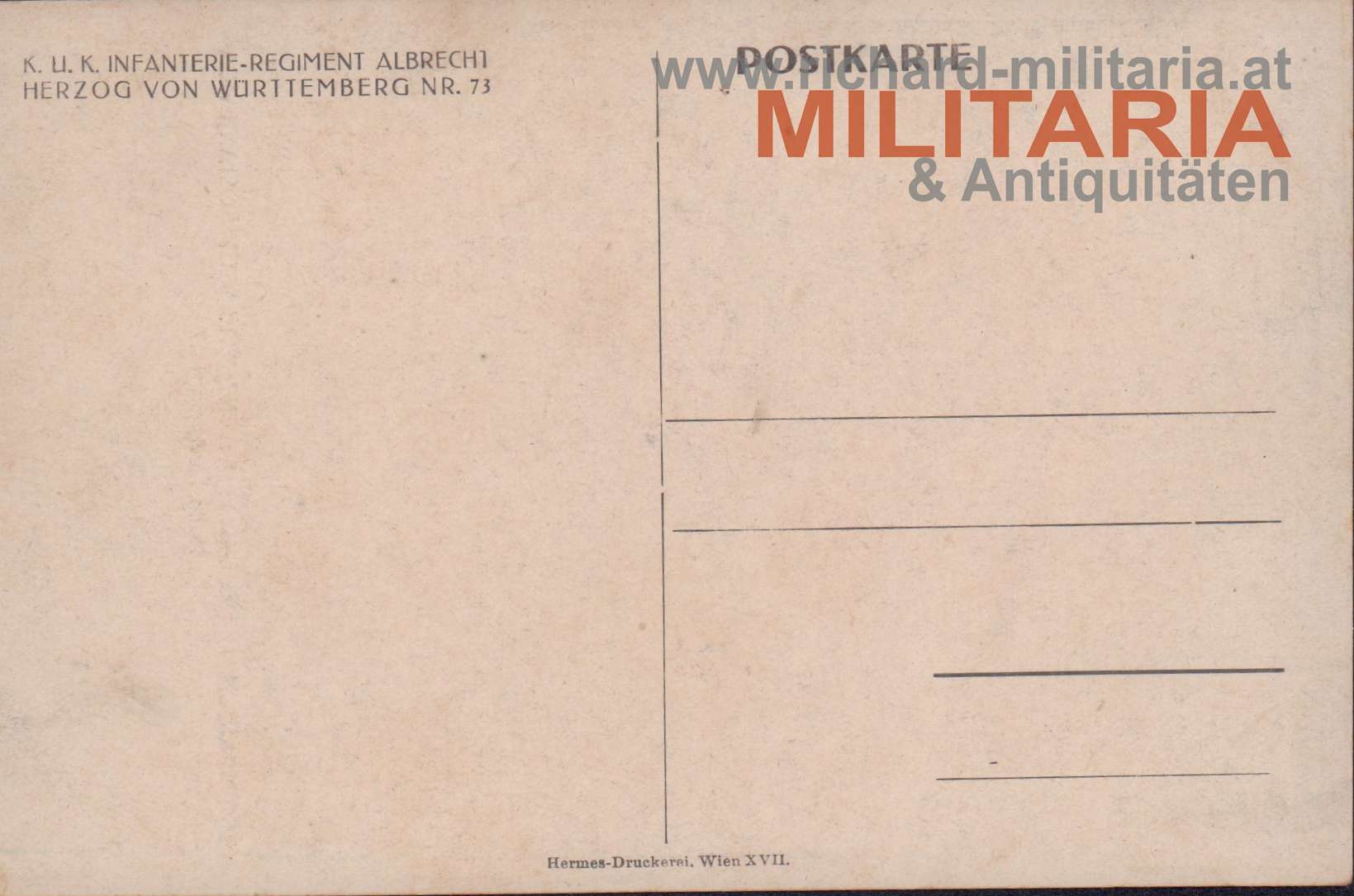 k.u.k. Sturmpatrouille des IR 73 - 11. Isonzoschlacht - Kostanjevica (1917)
