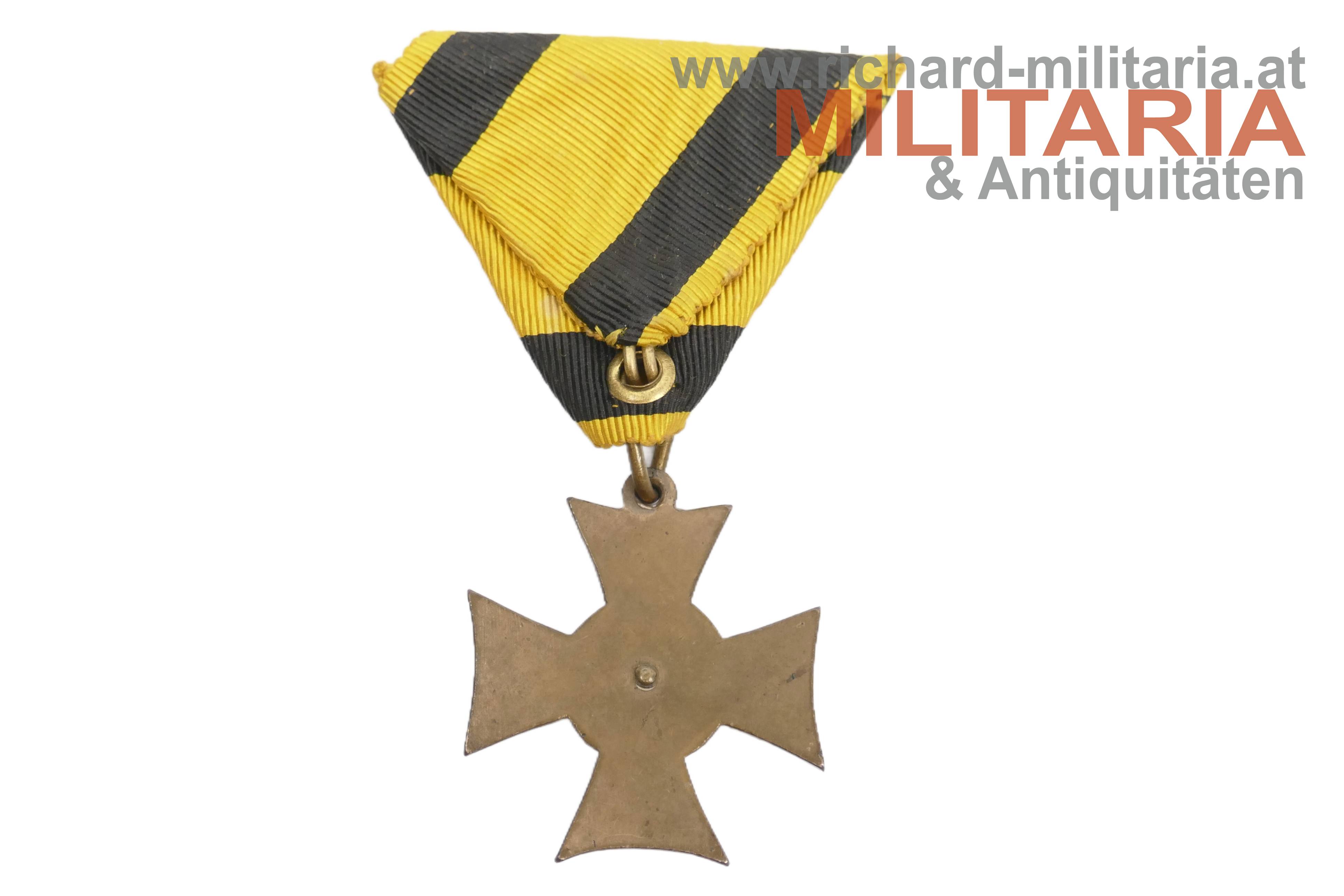 k.(u.)k. Militärdienstzeichen Offizier - 1. Klasse (25 Jahre)