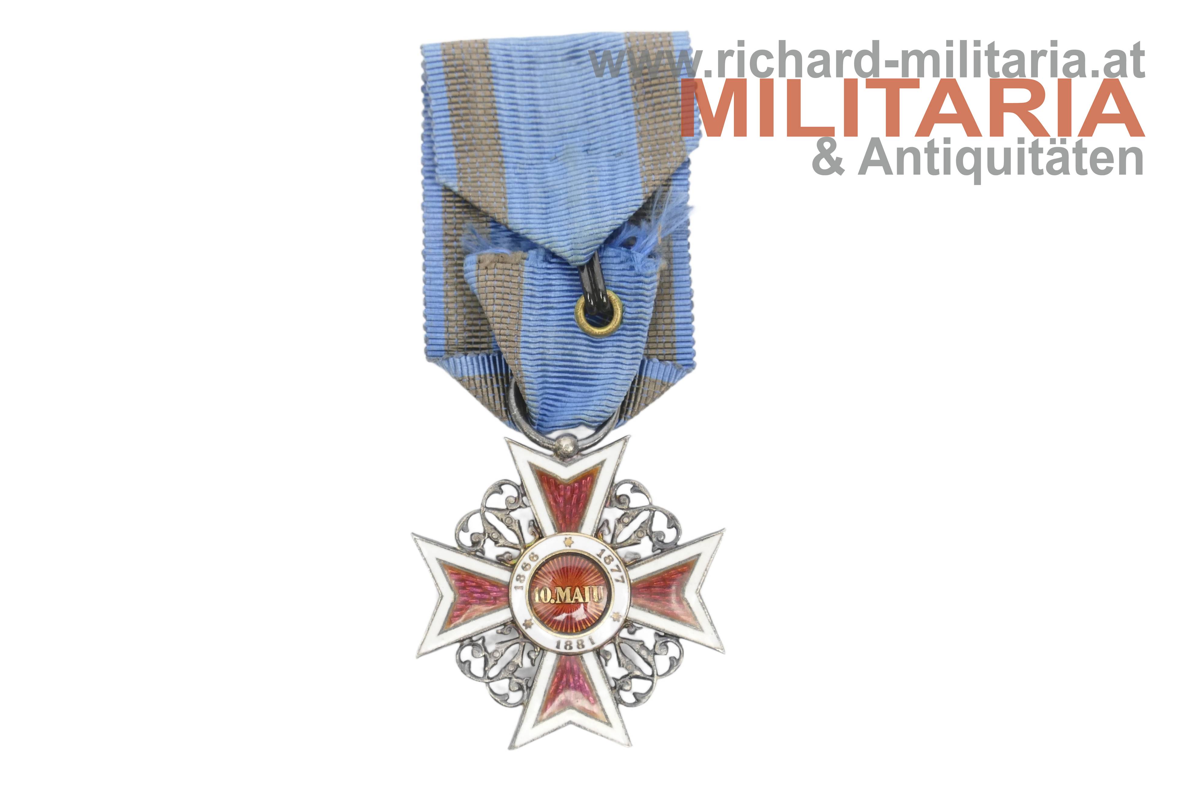 Rumänien - Orden der Krone - Ritterkreuz