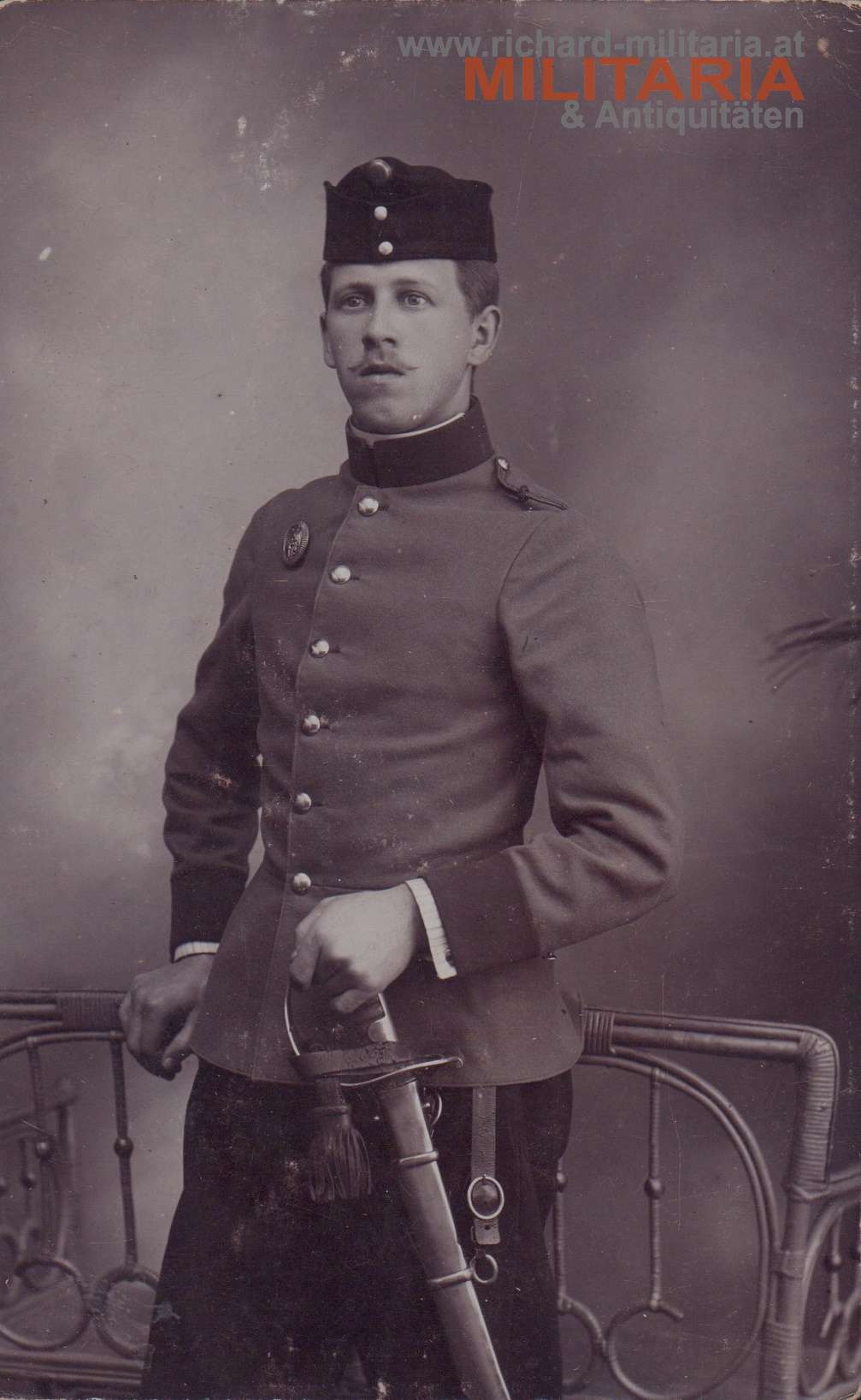 k.u.k. Kavallerist mit Tätigkeitsabzeichen