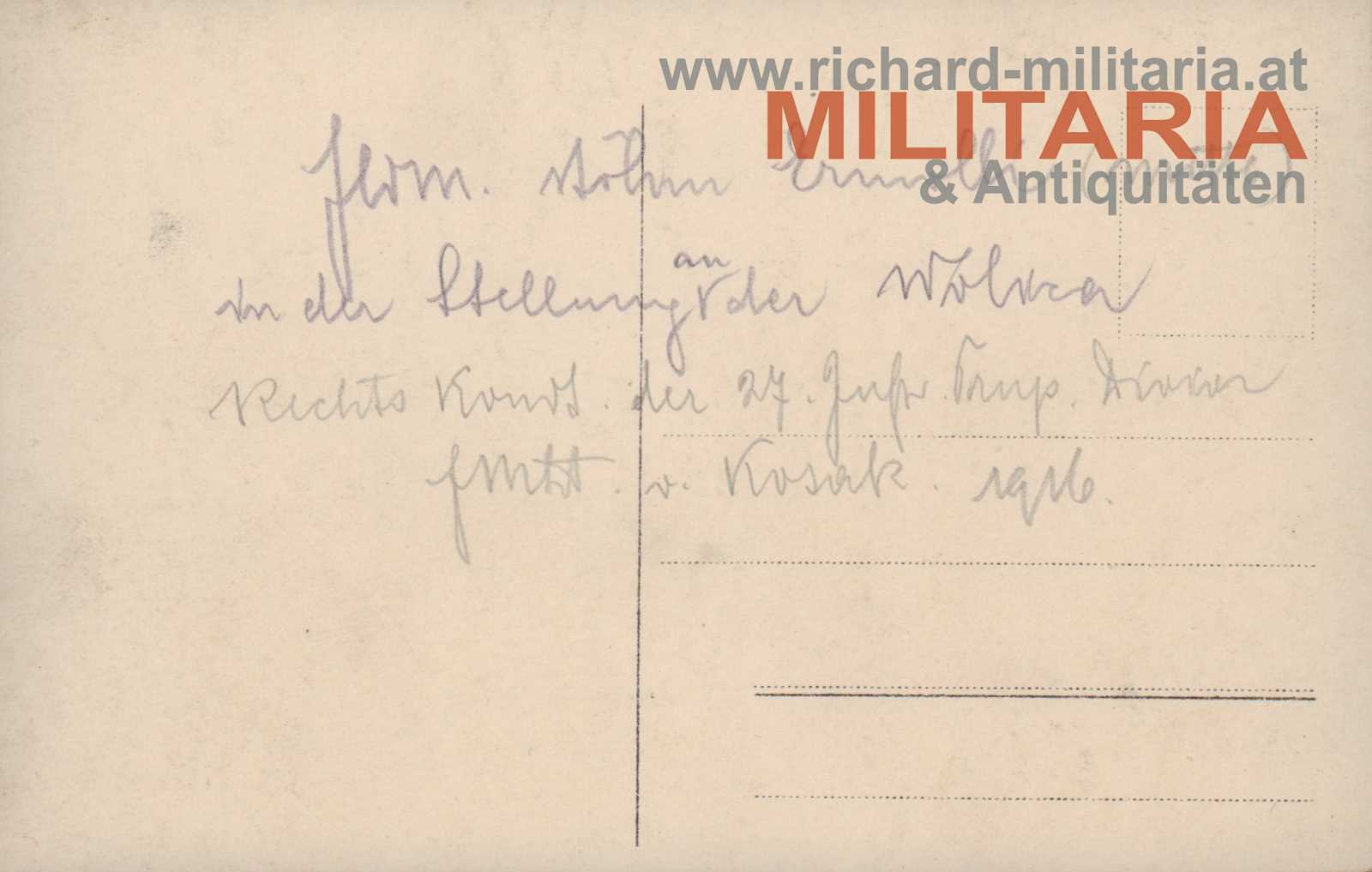 k.u.k. IR 67 – Oberst Kleinschrodt / Ukraine – Wolhenien - FM Böhm-Ermolli
