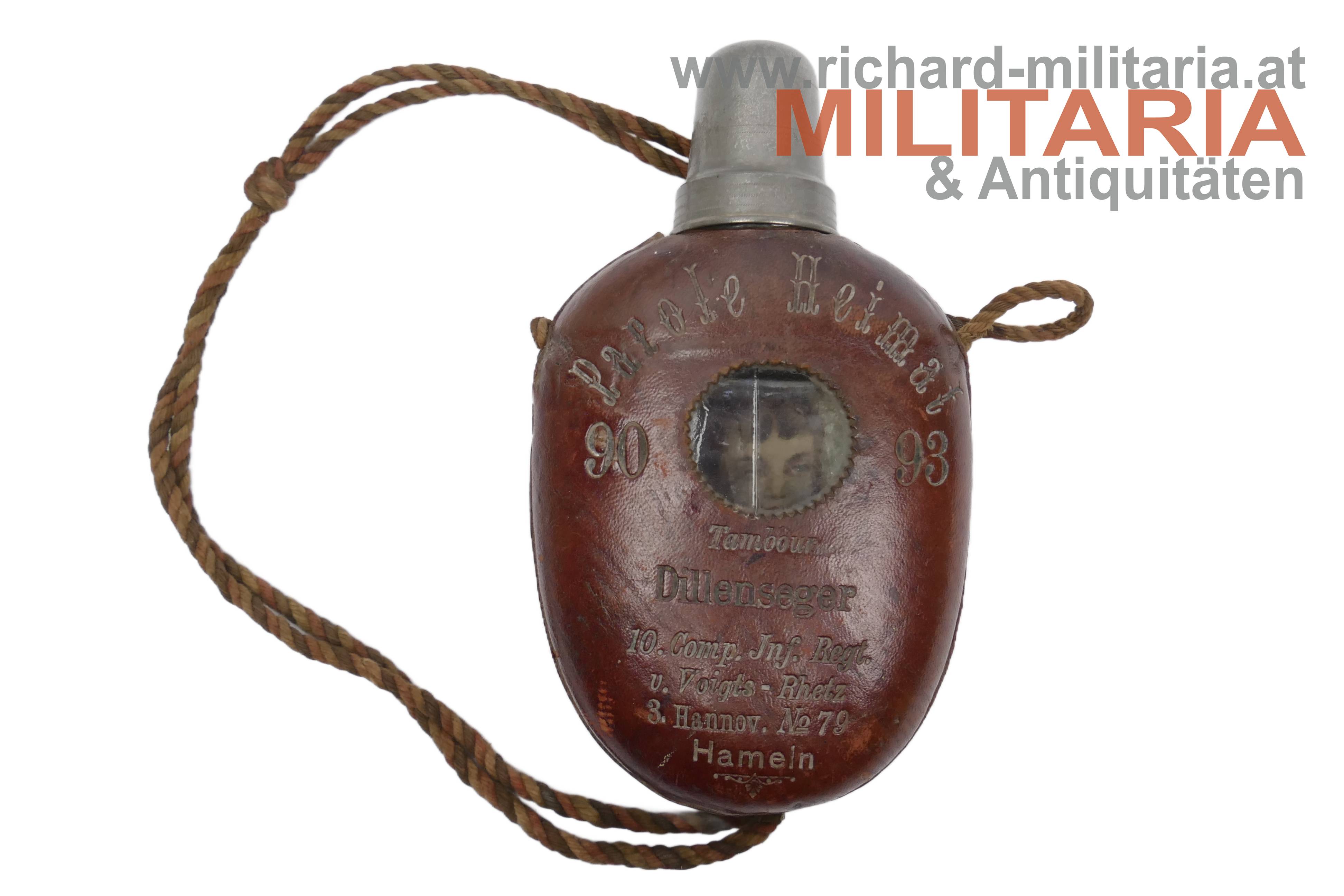 Preussen - Reservistenflasche - 3. Hannoversches Infanterie-Regiment Nr. 79