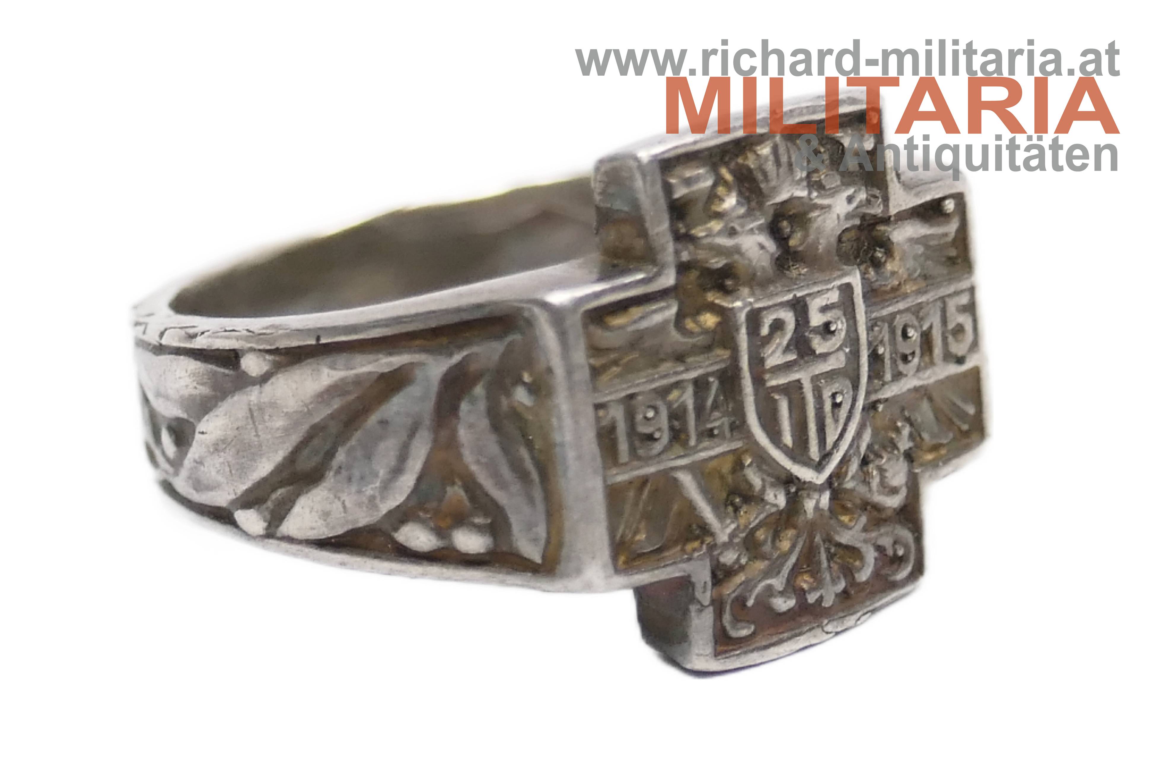 k.u.k. Ring - 25. ITD 1914-1915 - SILBER