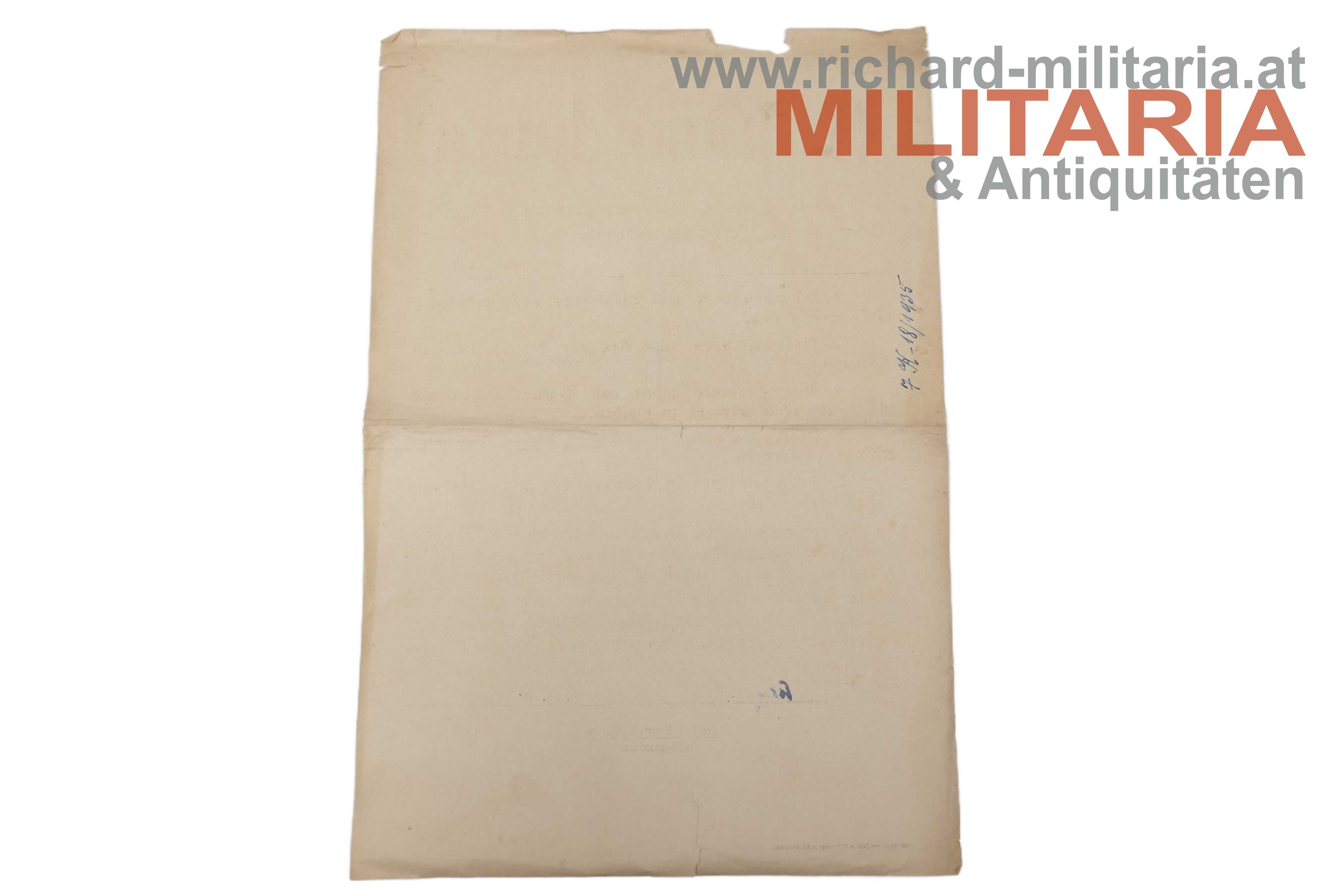 Kundmachung - Klagenfurt 1915