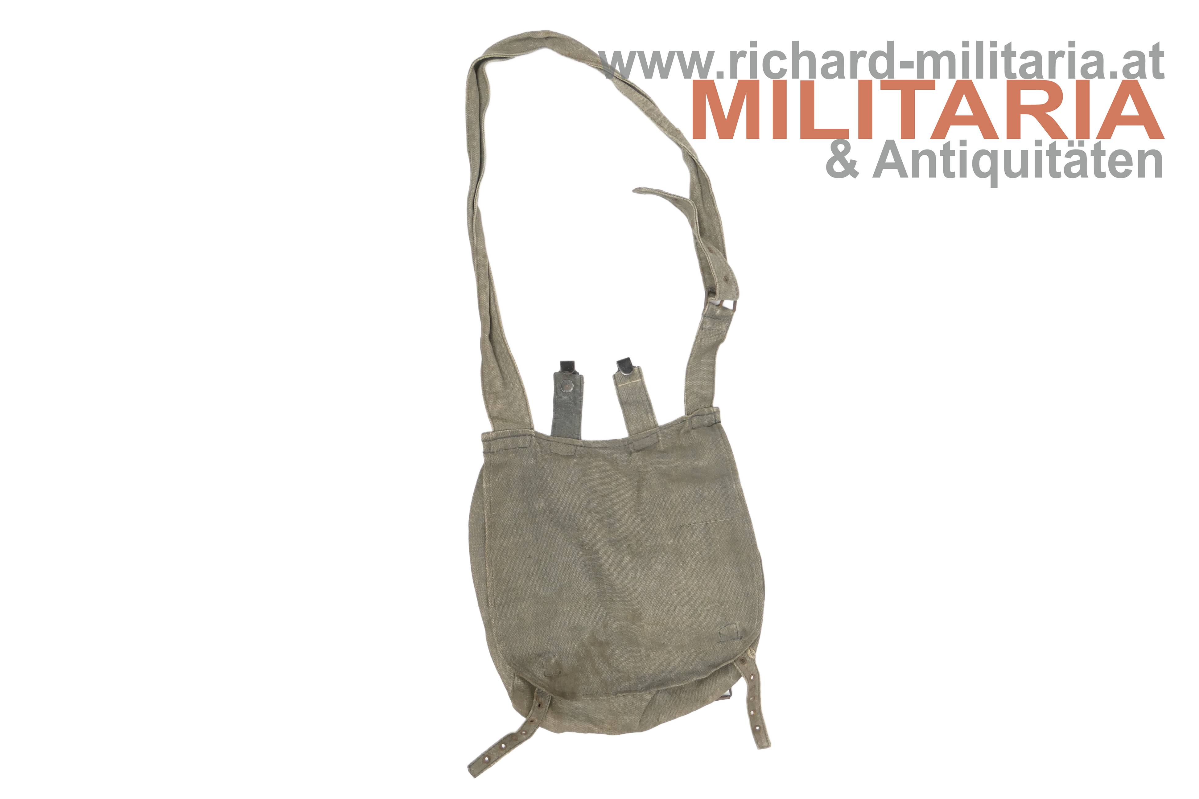k.u.k. Brotsack mit Feldflaschnetasche M1915