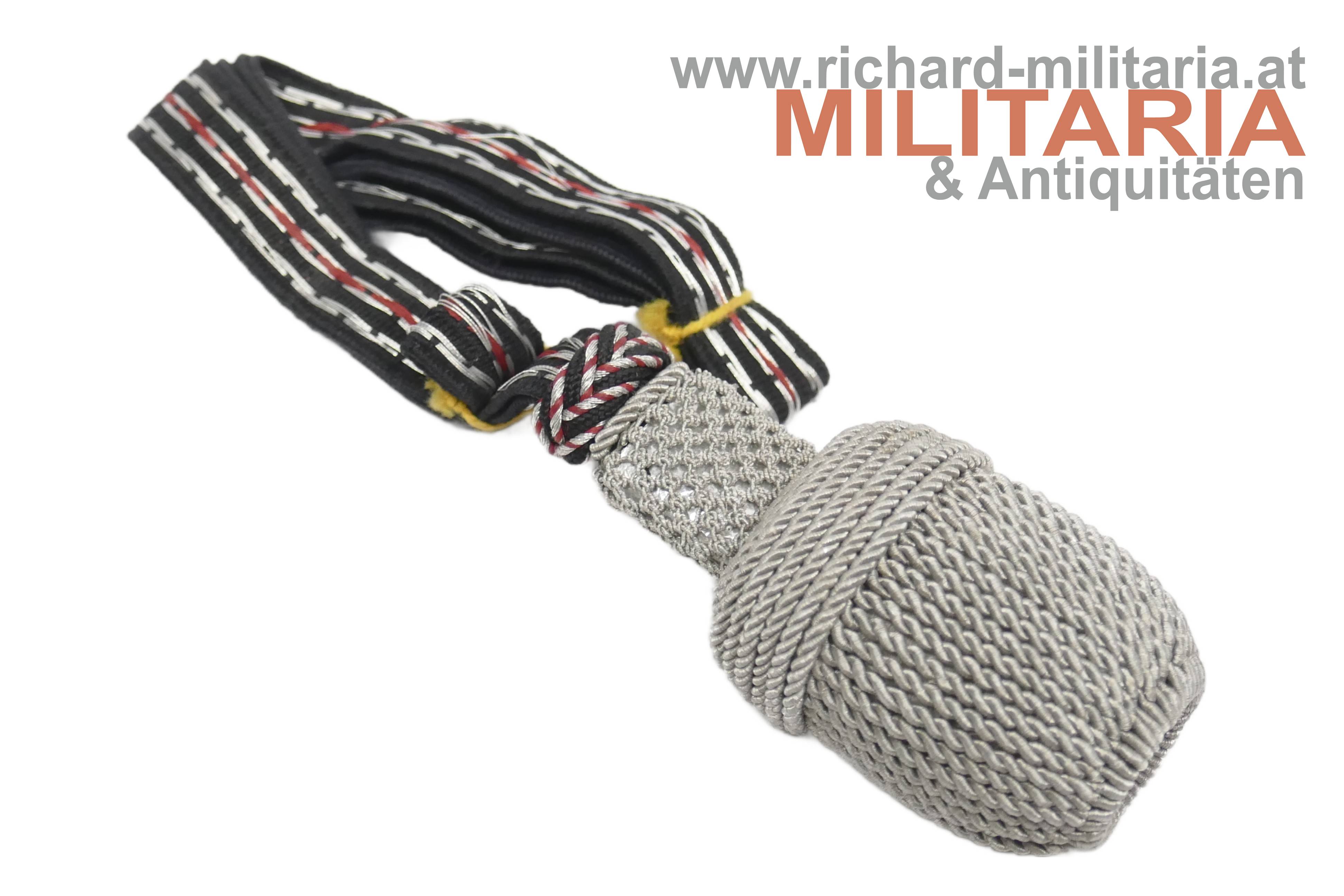 Polizei Portepee zum Führerdegen - ungetragen