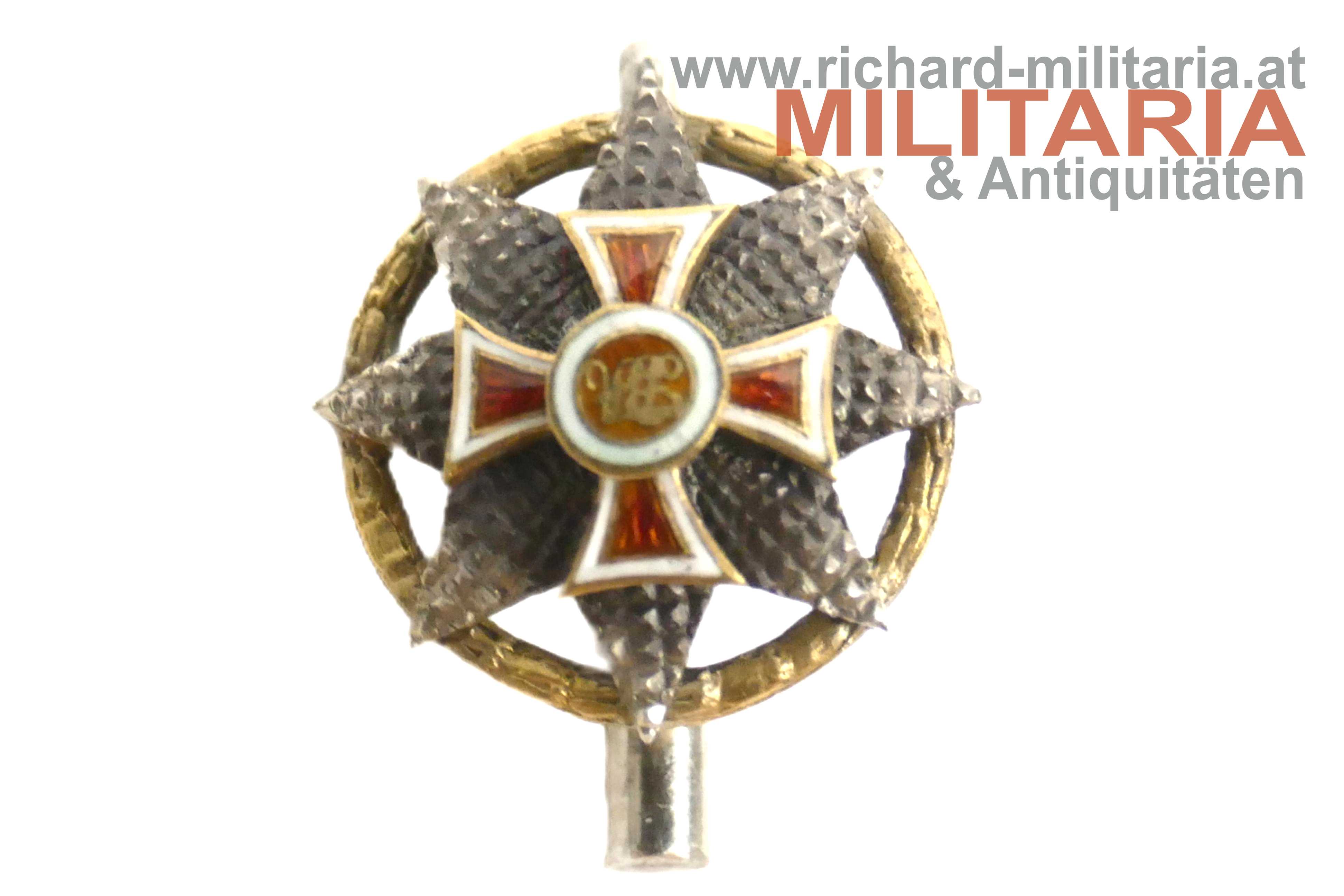 kaiserlicher Leopold-Orden - Kleindekoration zum Großkreuz mit Kriegsdekoration 