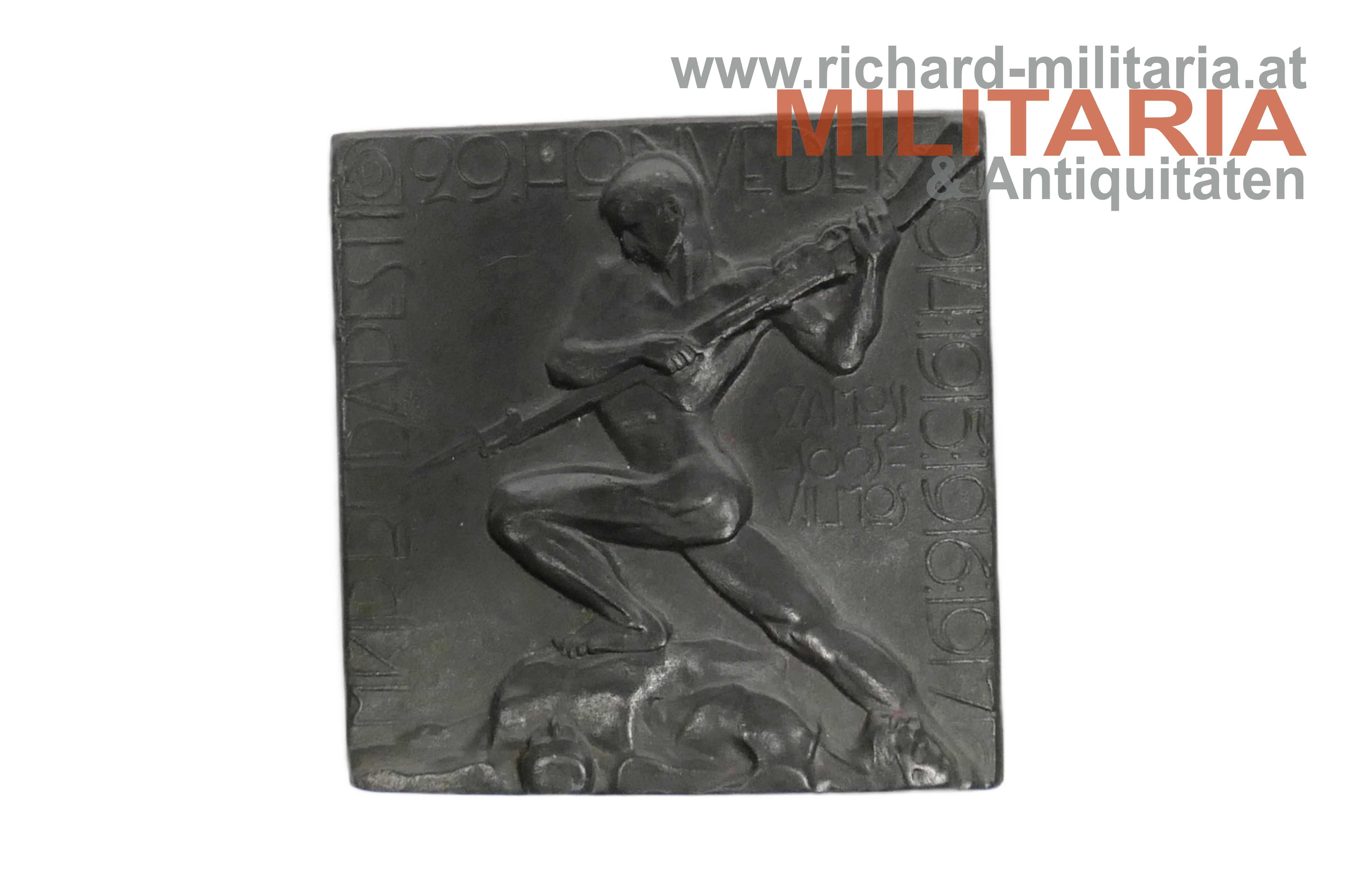 k.u.k. Kappenabzeichen 29. Honvèd Budapest