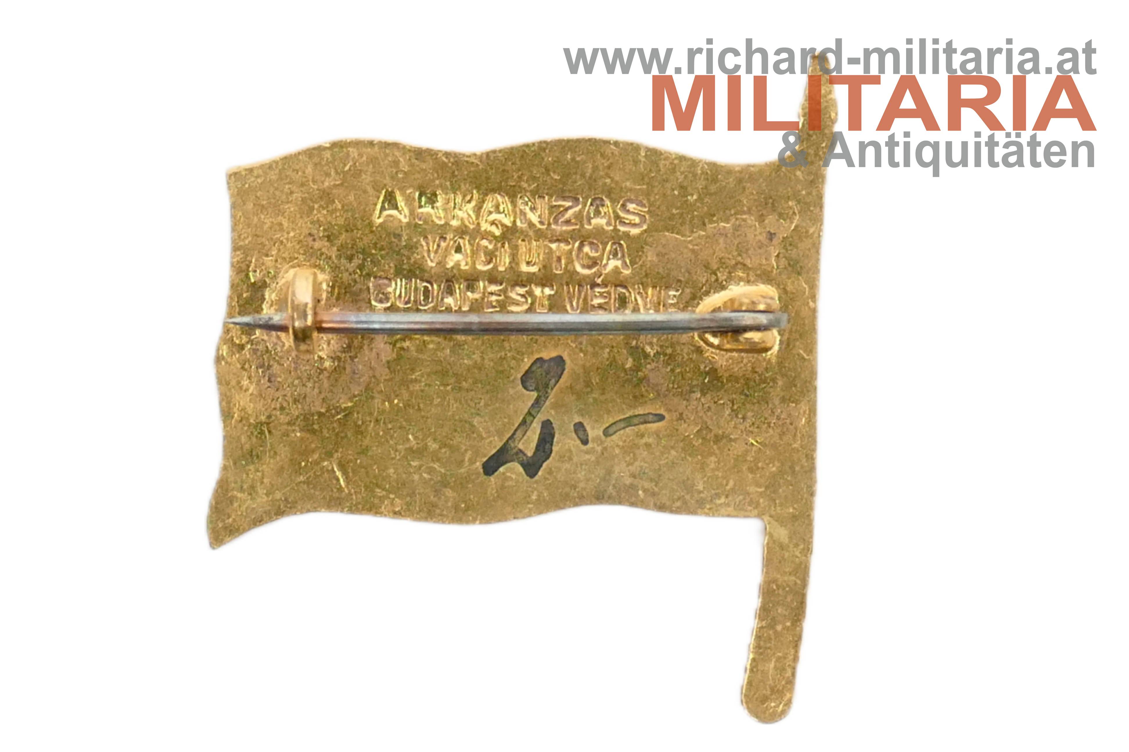 k.u. Kappenabzeichen - Honvéd Infanterie Regiment Nr. 20