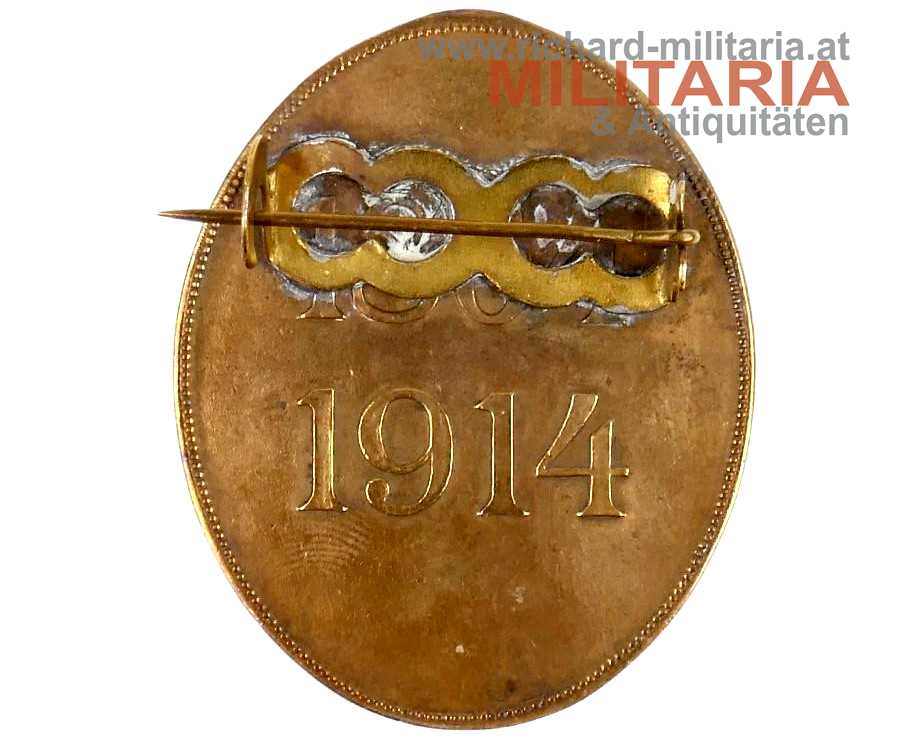 Rotes Kreuz - Bronzene Ehrenmedaille - TRAGEVARIANTE 