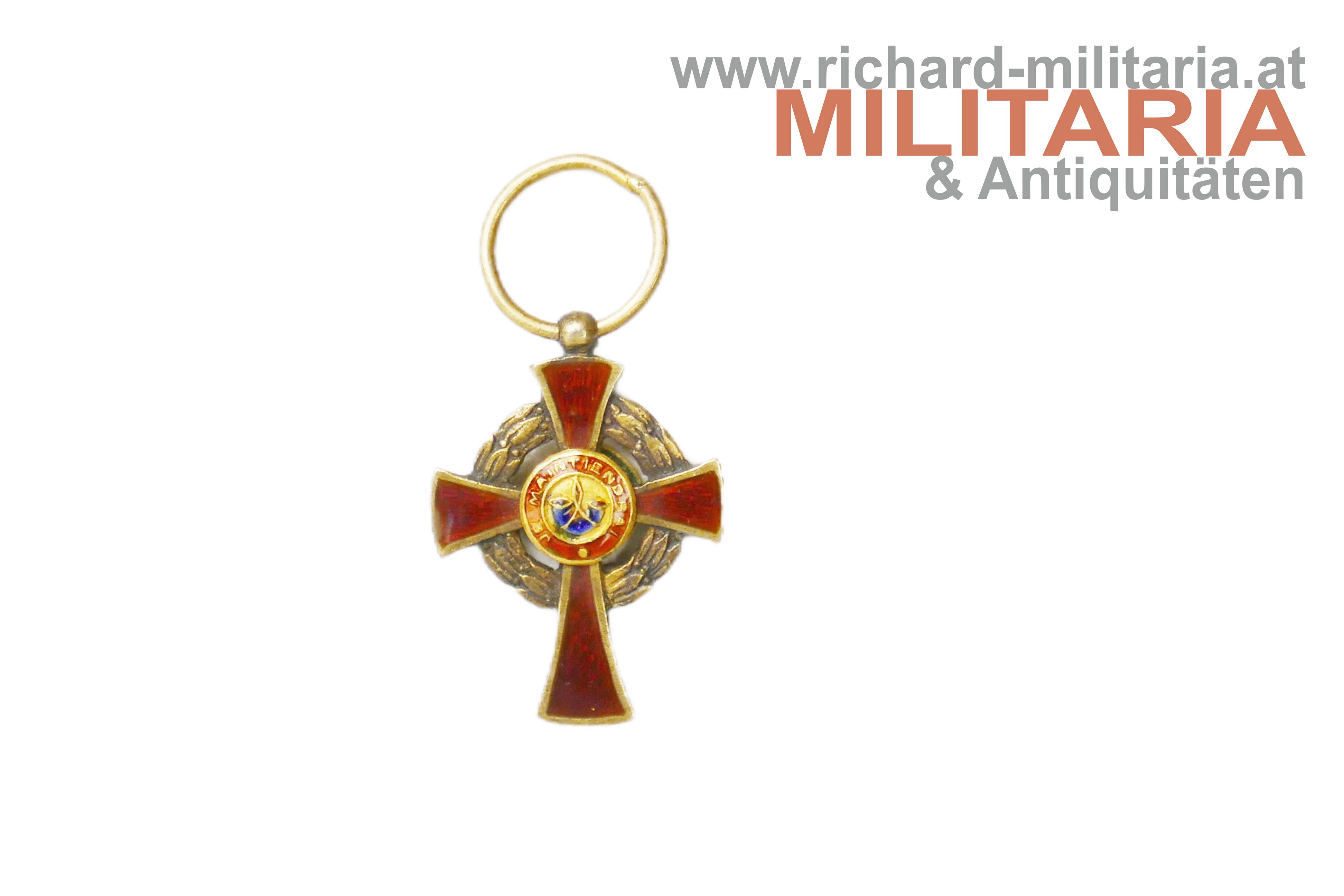 Königreich Niederlande - Hausorden von Oranje MINIATUR