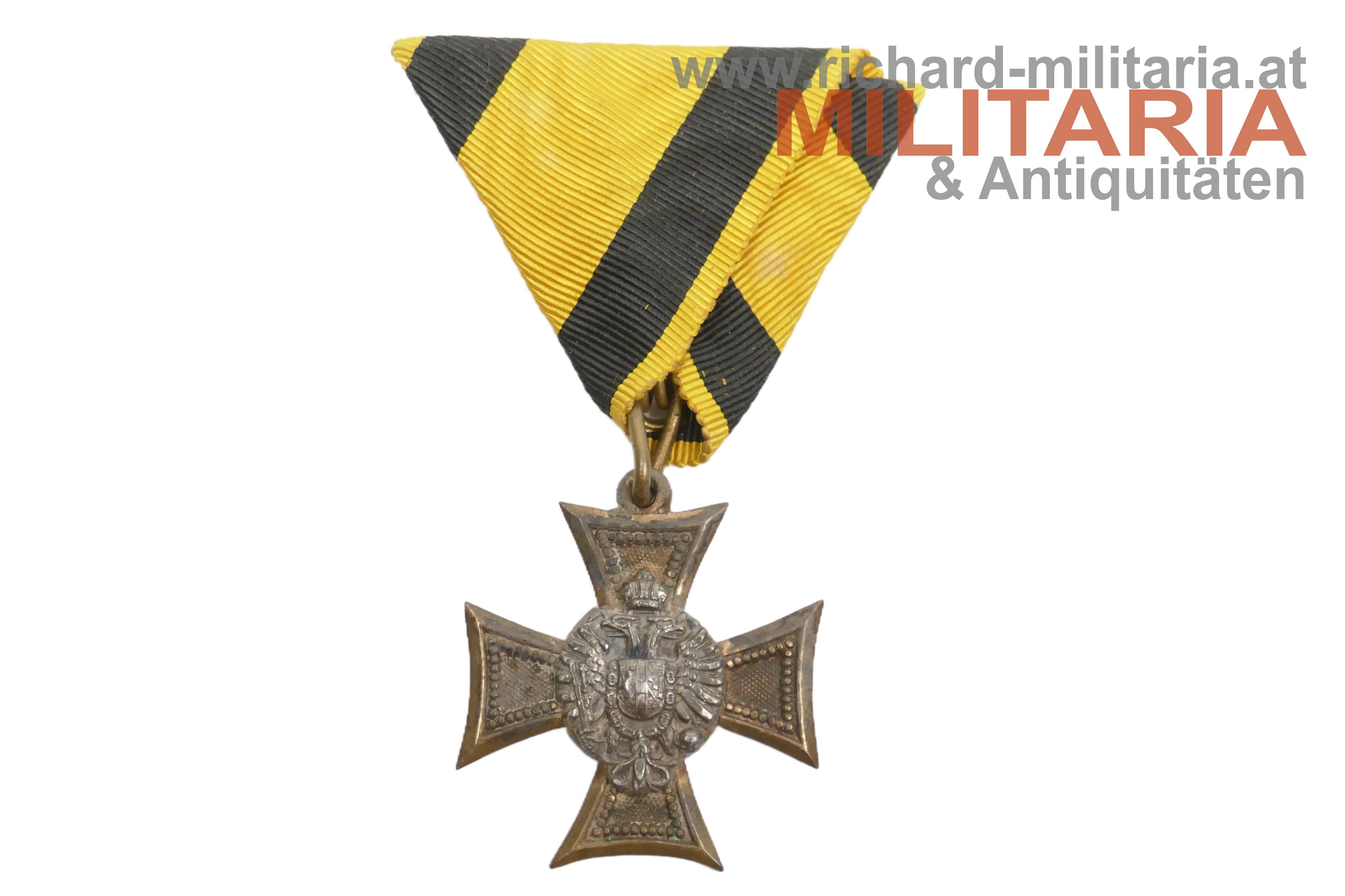 k.(u.)k. Militärdienstzeichen Offizier - 1. Klasse (25 Jahre)