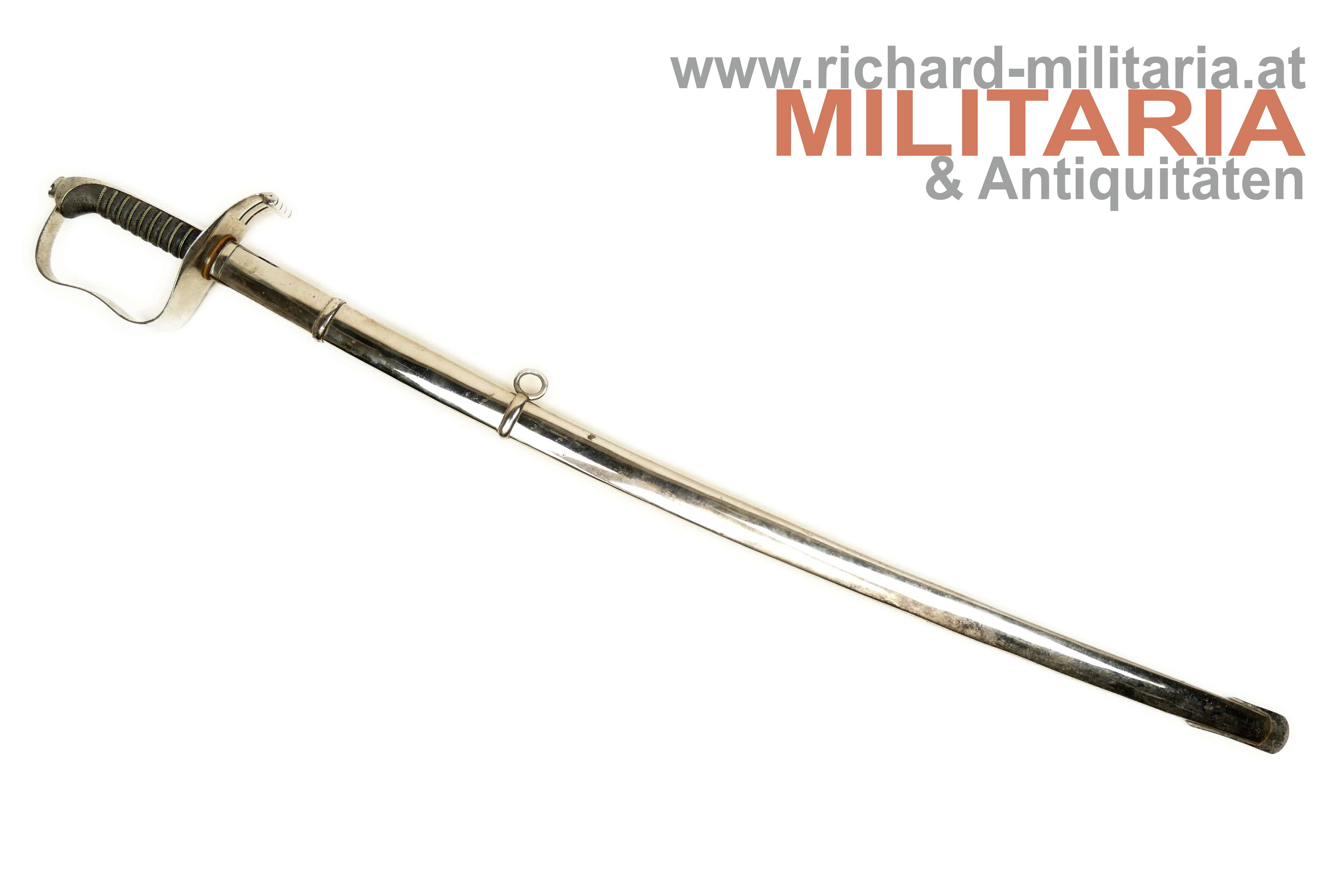 k.u.k. Infanterie-Offizierssäbel M1861 - Julius Voos - Garantie