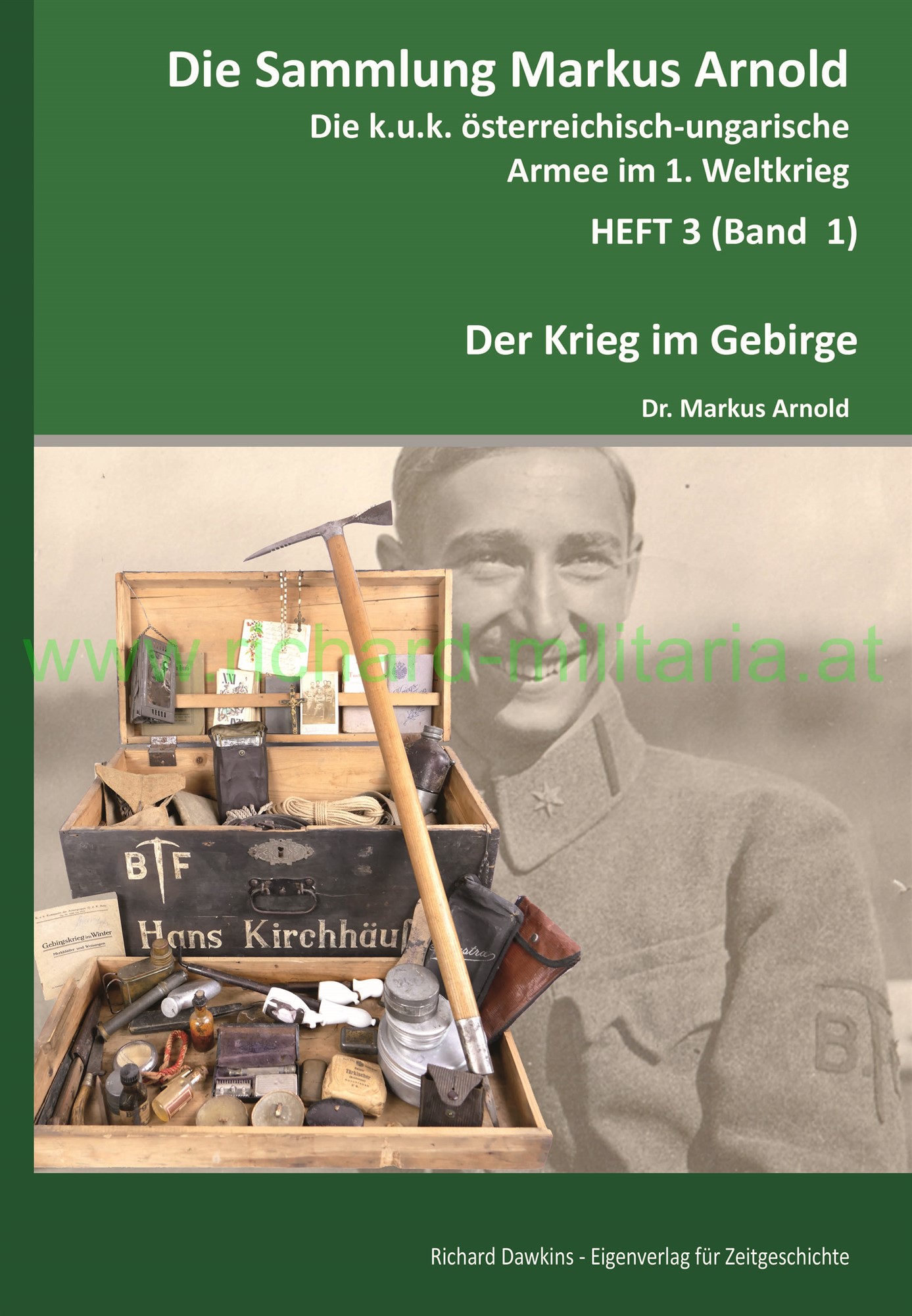 Der Krieg im Gebirge - Sammlung Dr. Arnold - Heft 3/1