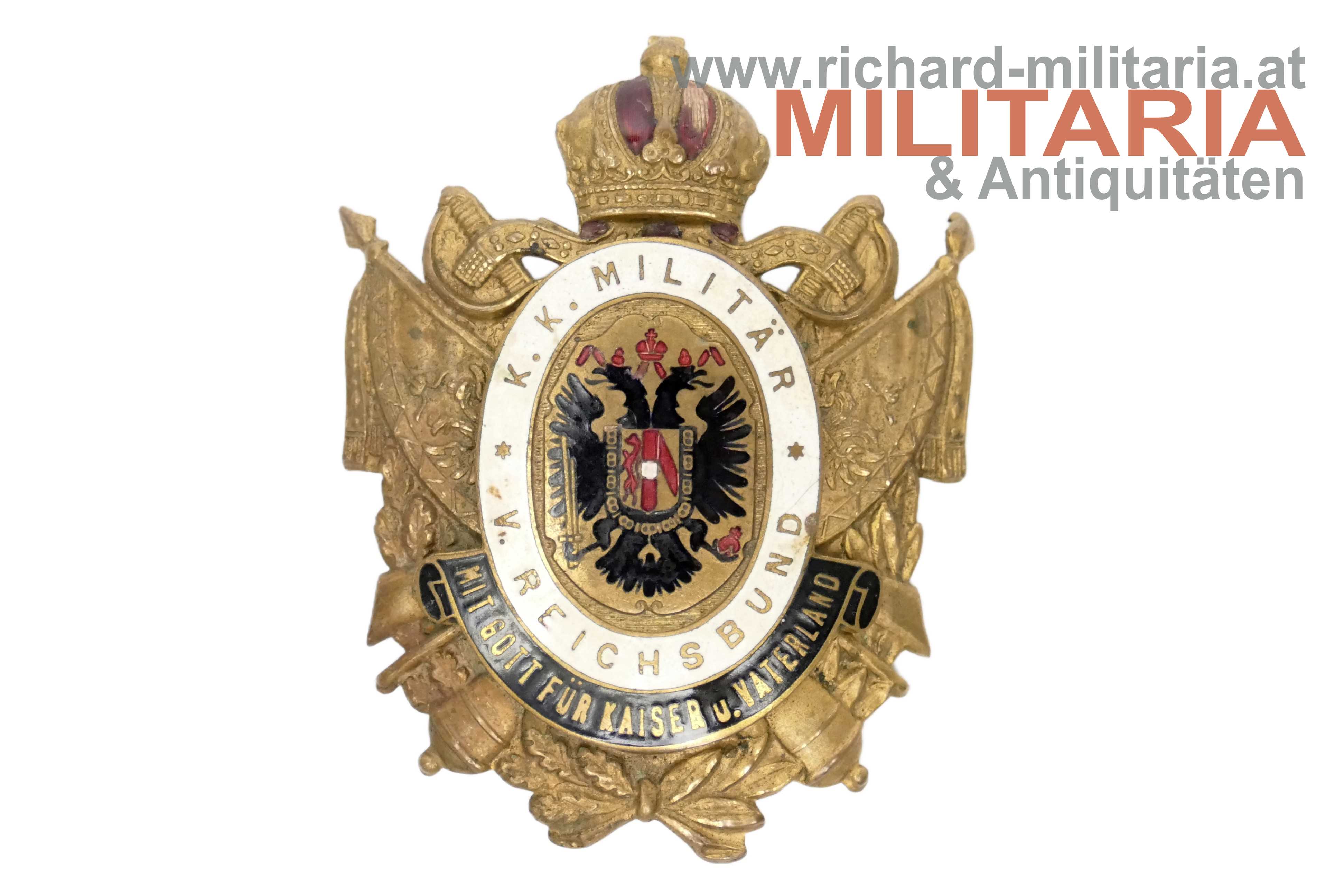 k.k. Veteranenabzeichen - Militär V. Reichsbund