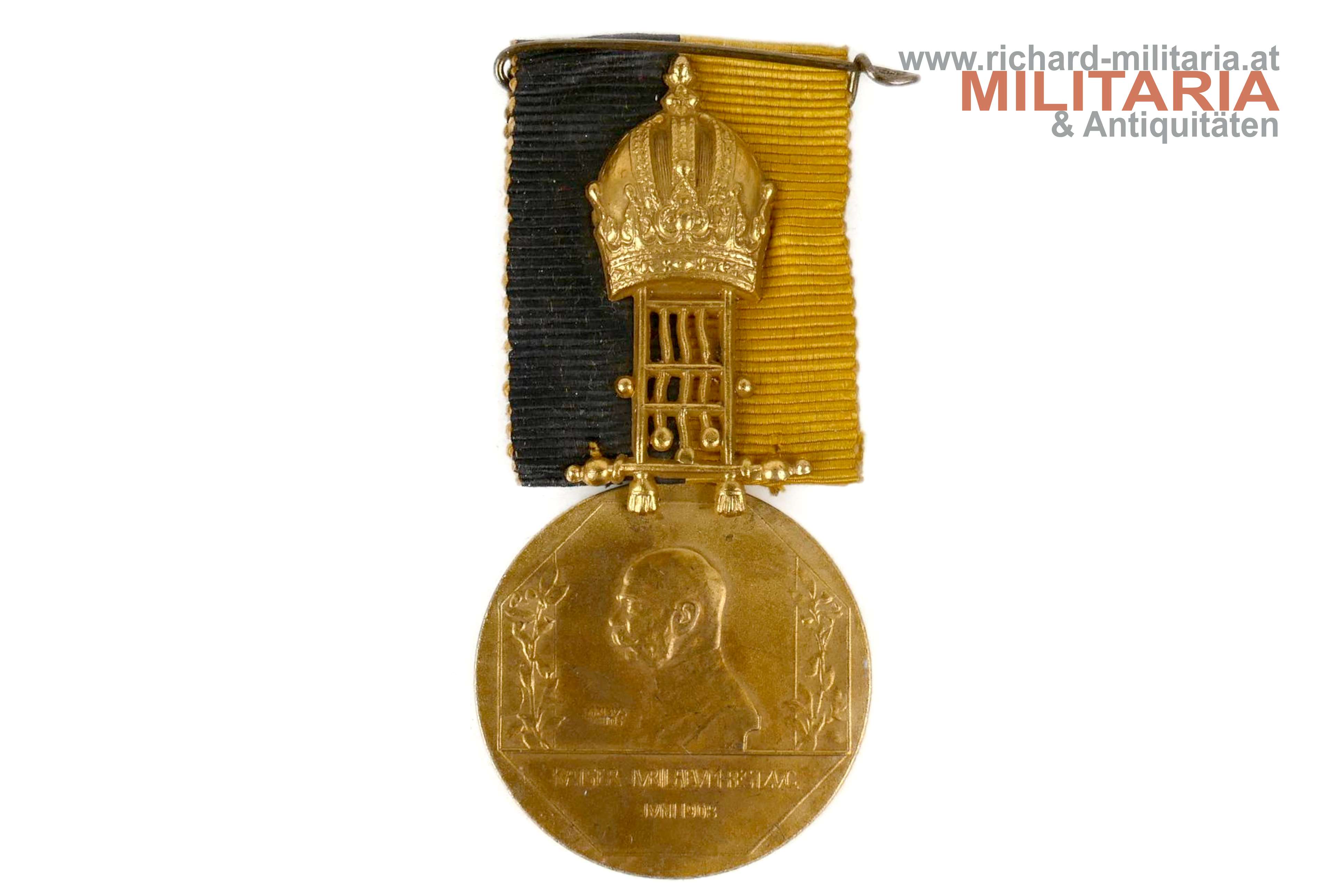 k.u.k. Kaiserjubiläums - Festzugmedaille 1908
