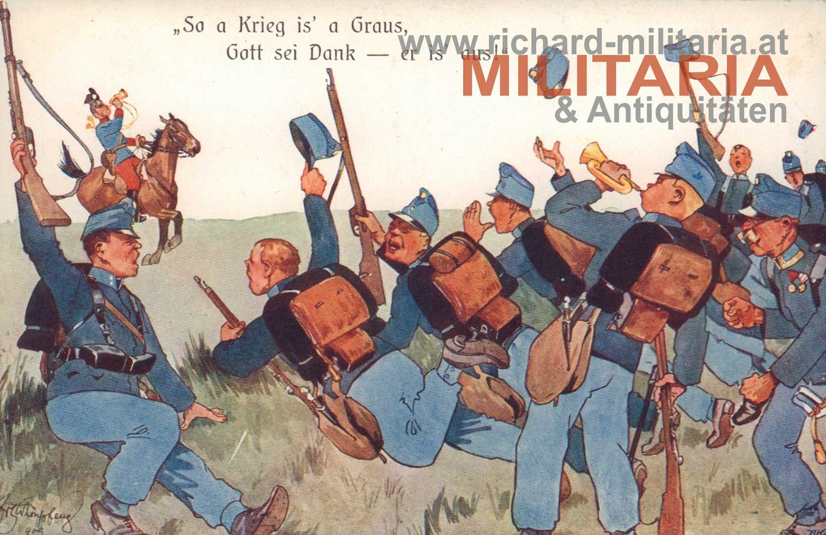 k.u.k. PK - "So a Krieg is´a Graus, Gott sei Dank - er is´aus!"