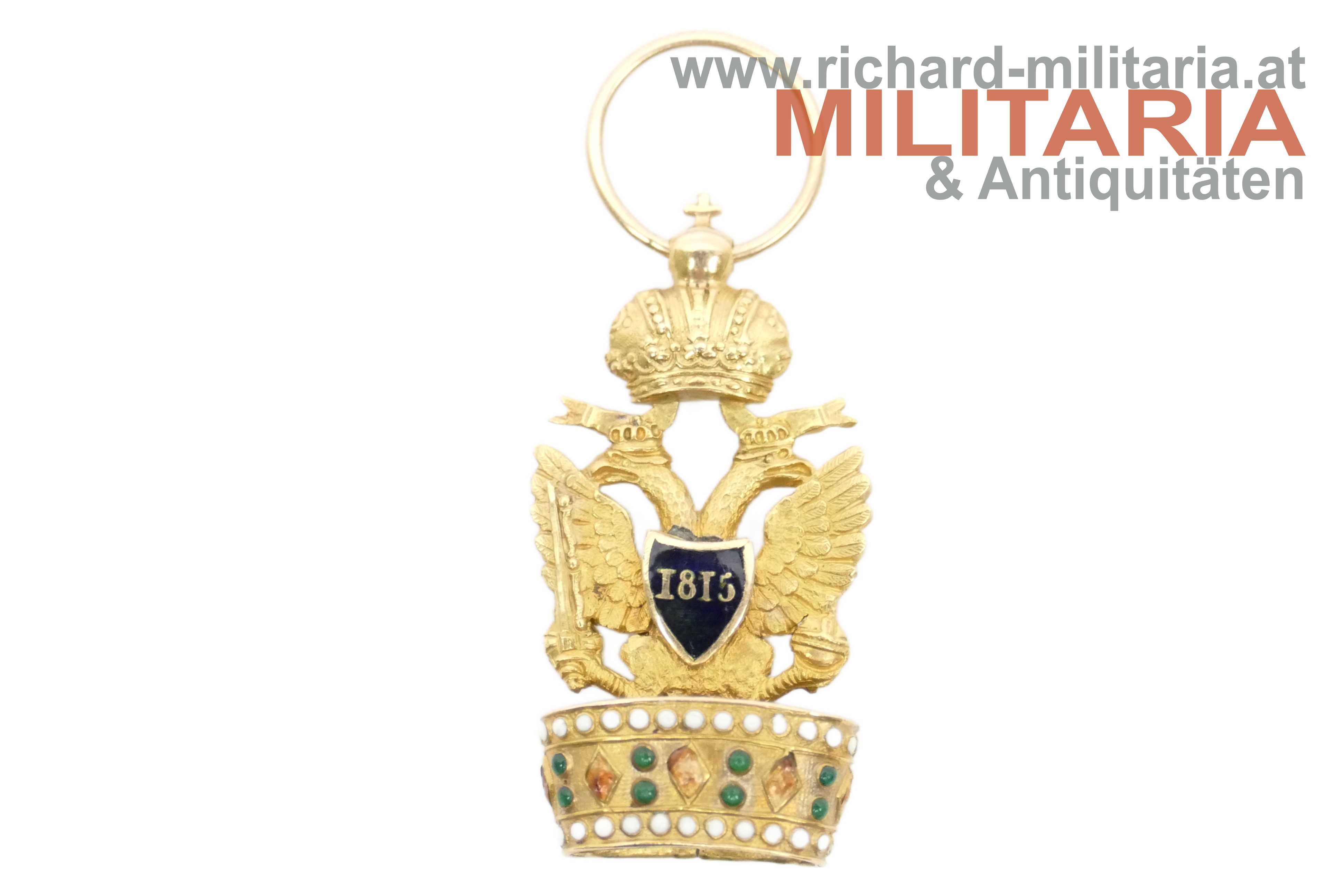 Orden der Eisernen Krone - REDUKTION - GOLD - UM 1840