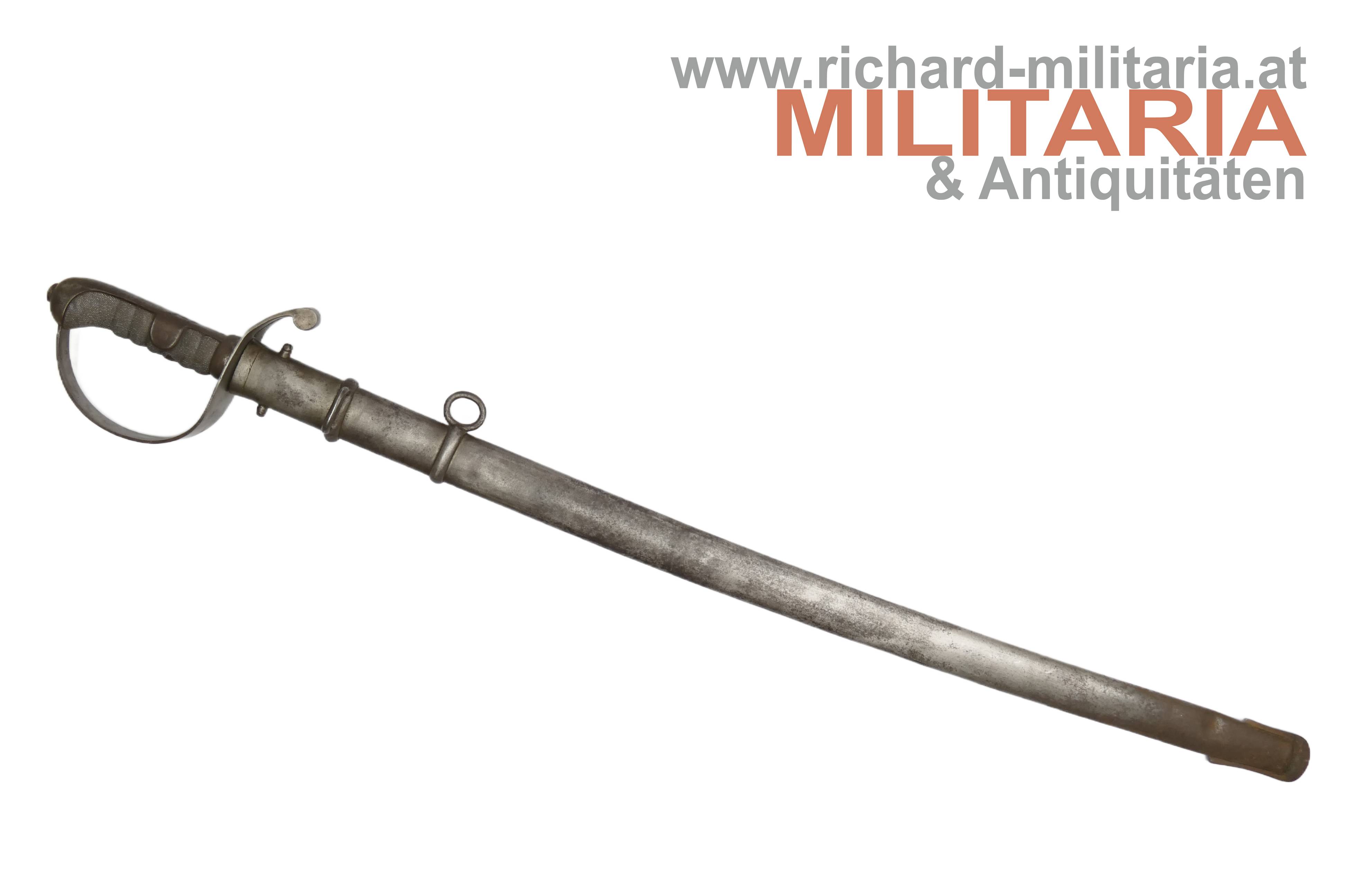 k.u.k. Kavallerie Mannschaftssäbel M1877 - Feldkanonen Regiment Nr. 34