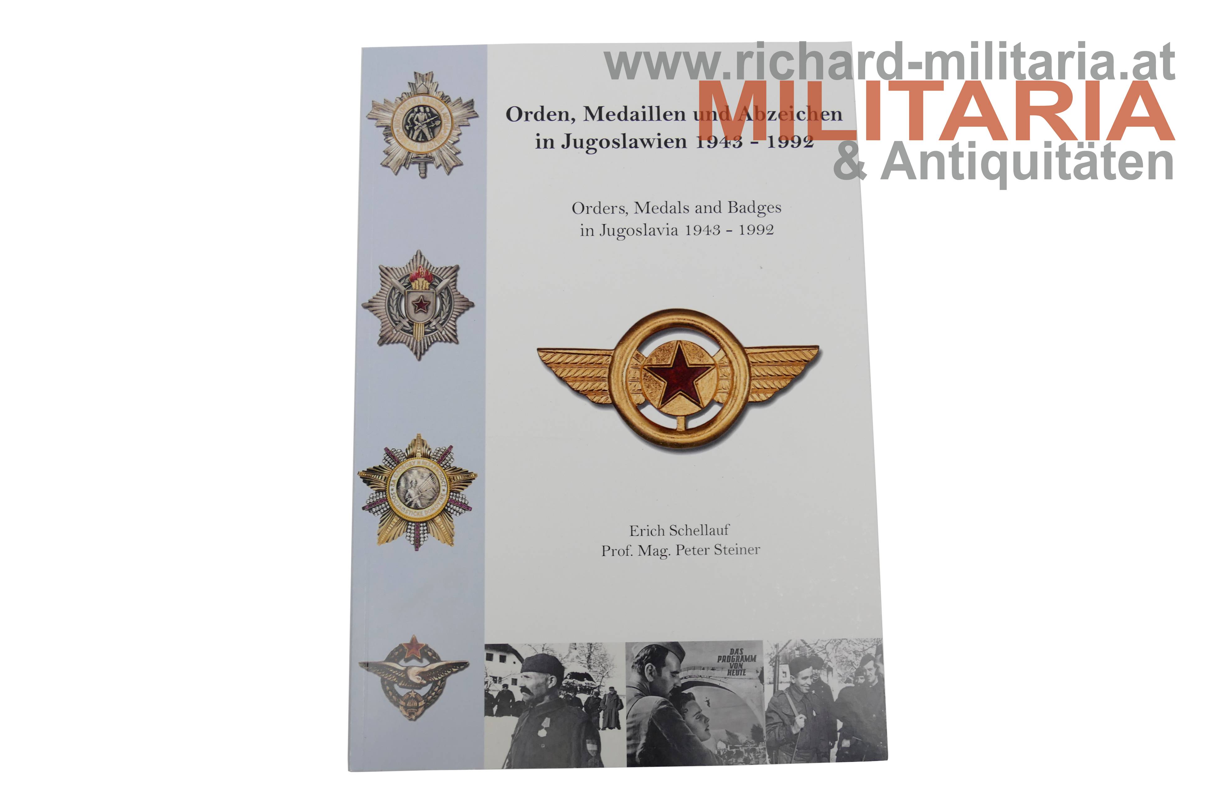 Orden, Medaillen und Abzeichen in Jugoslawien 1943-1992