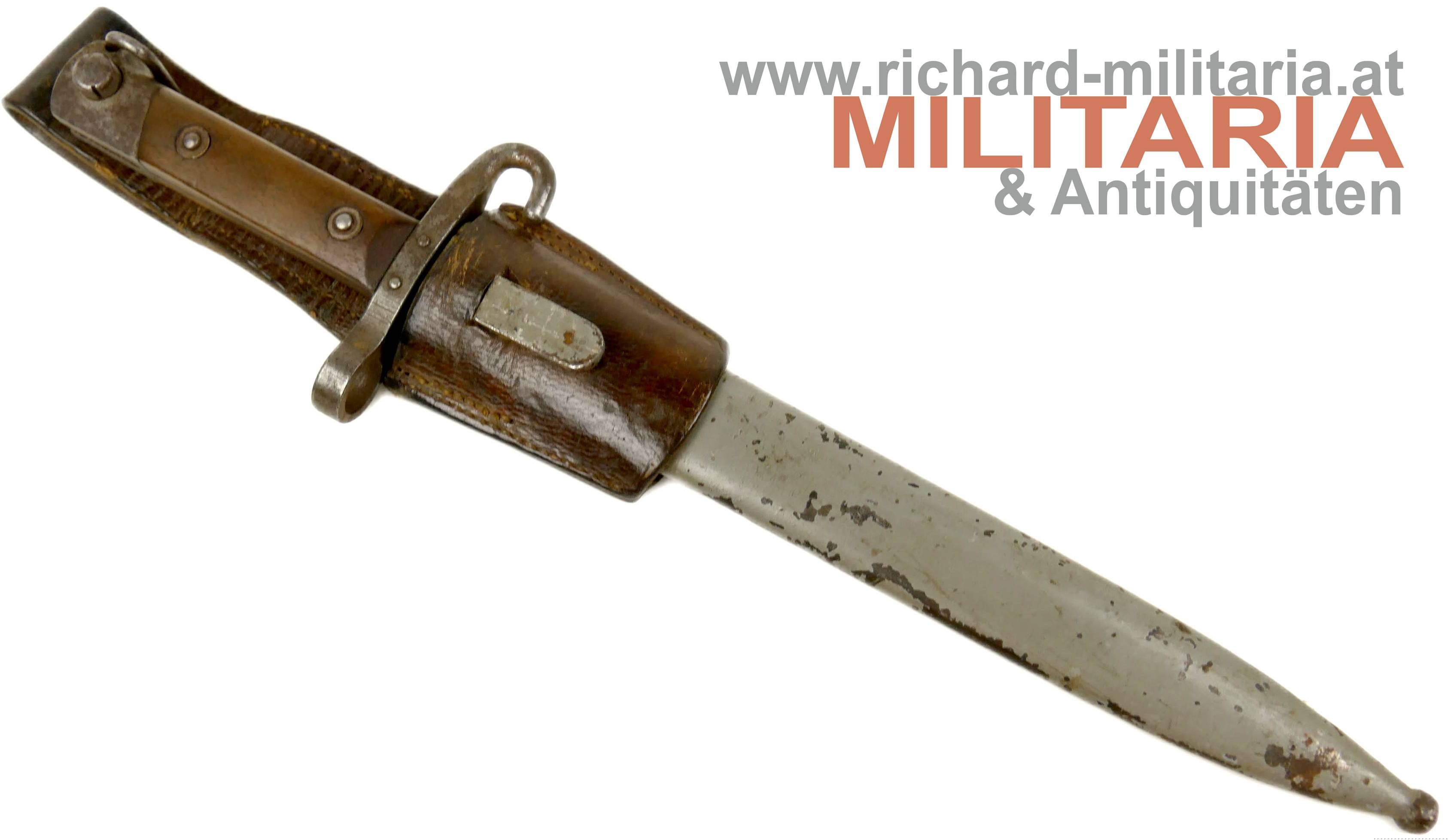 k.u.k. Messerbajonett M1895 - Unteroffizier - Scheide AB
