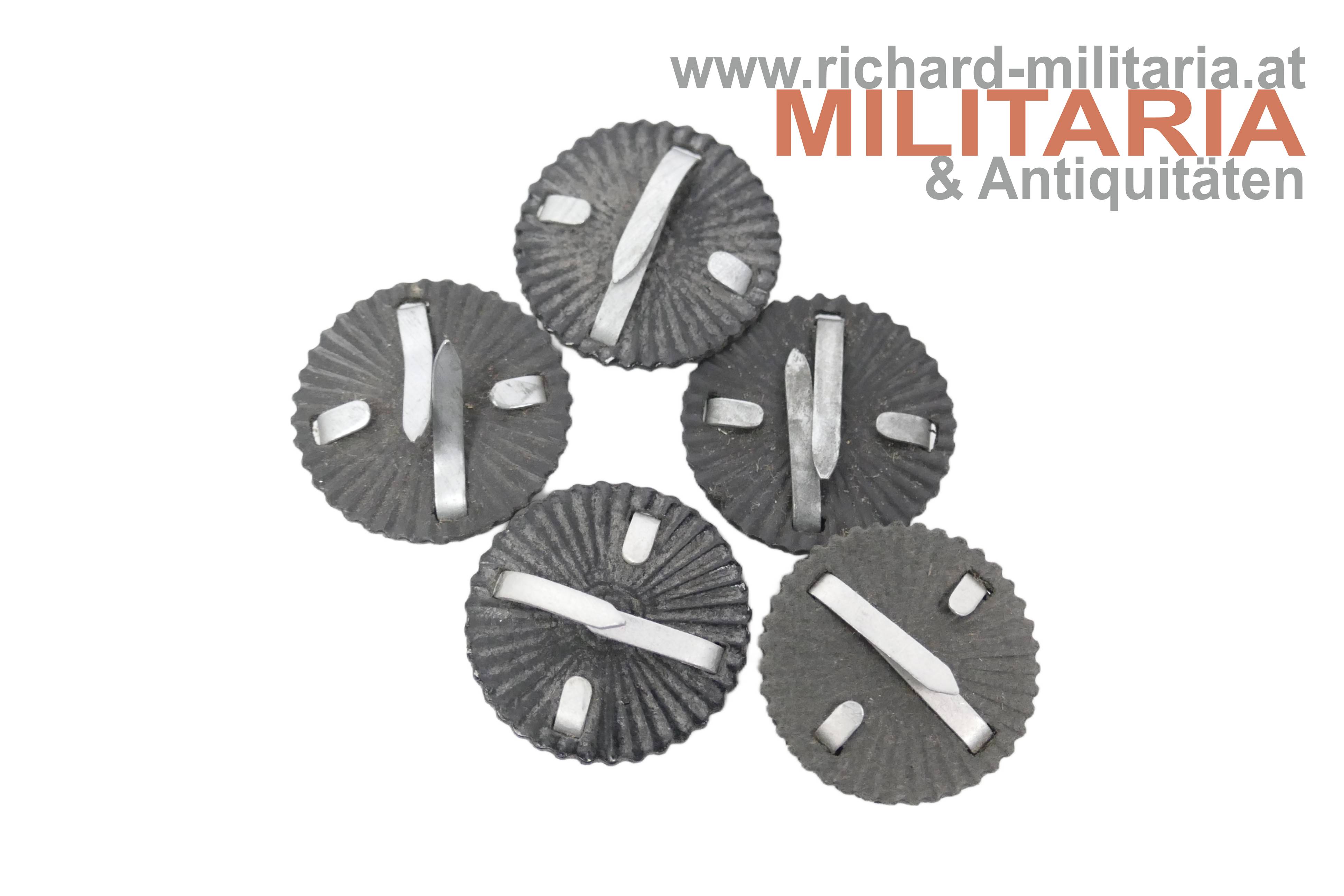 Wehrmacht Kappenkokarden - 5 Stk.