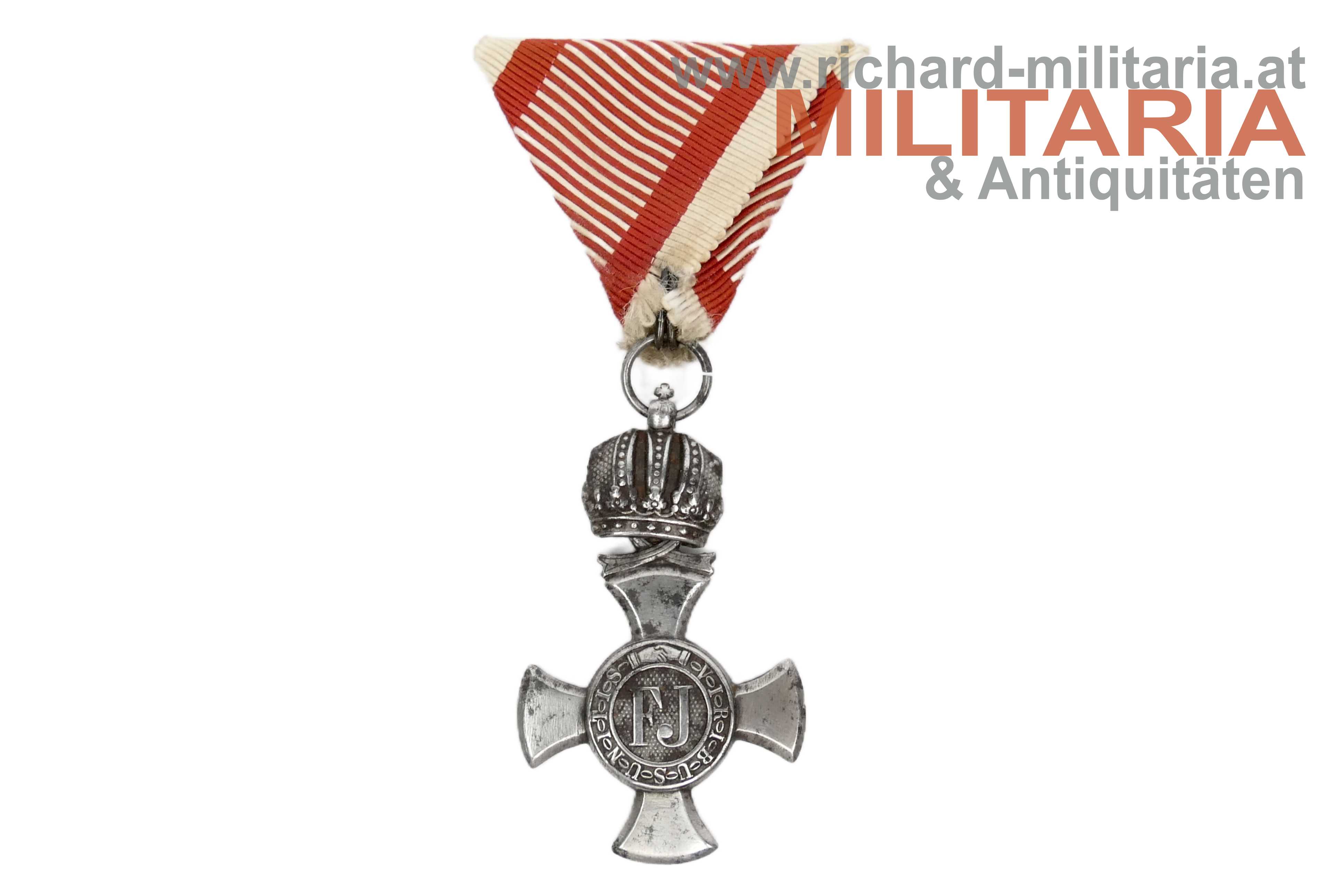 k.u.k. Eisernes Verdienstkreuz mit der Krone