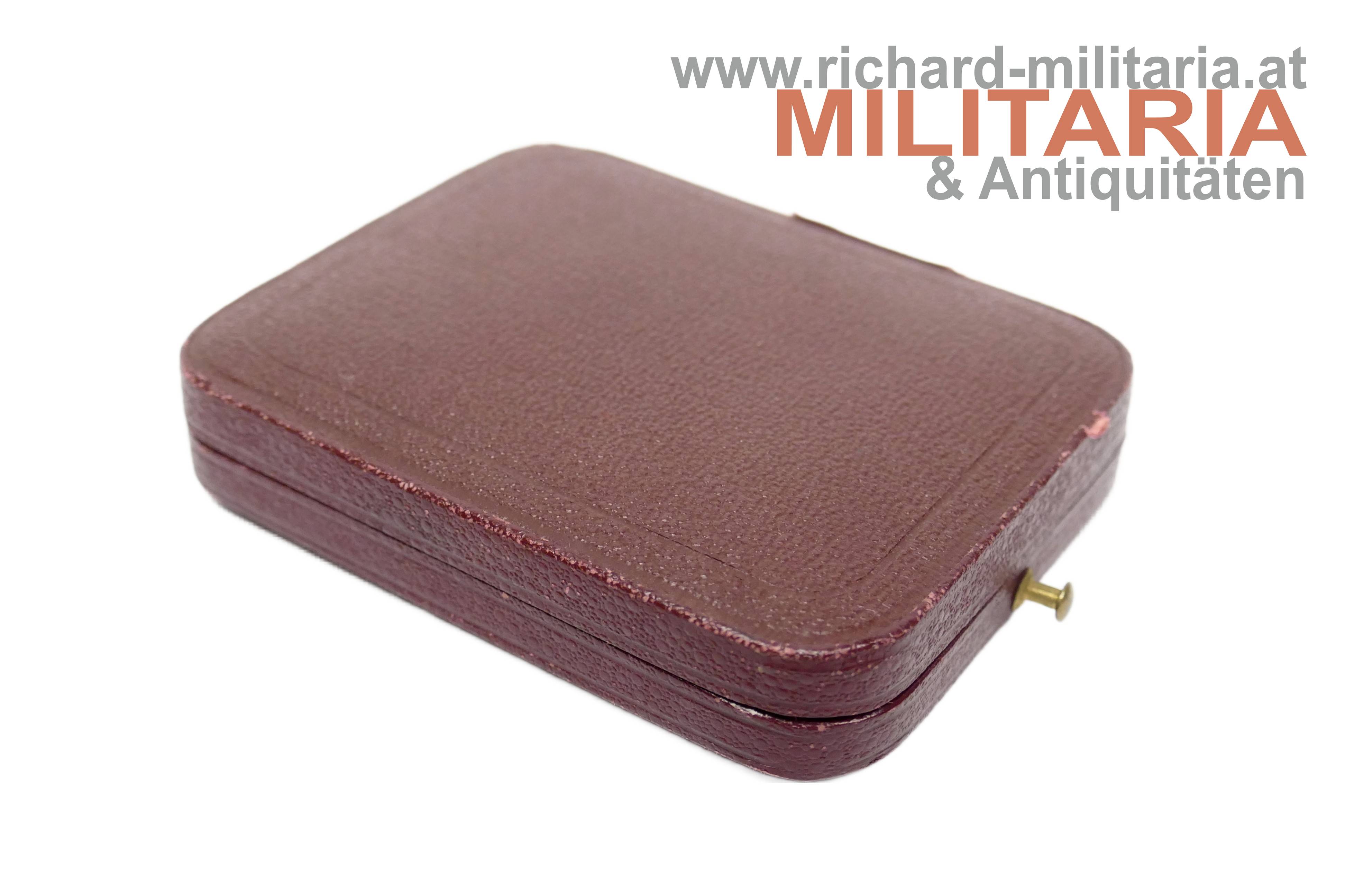 k.u.k. Kriegsmarine - Etui zum Marine-Chronometer - Vincenz Häusler