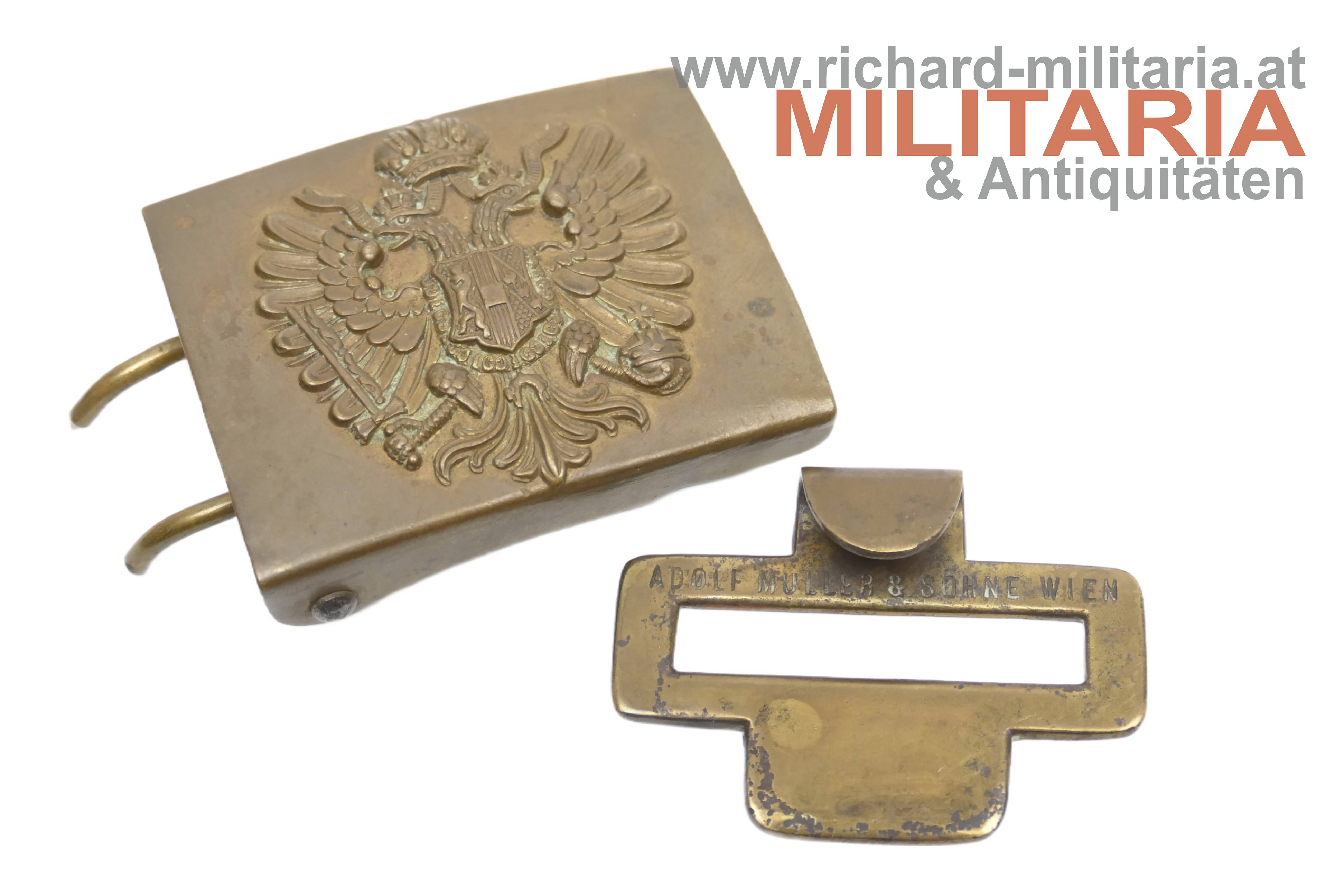 k.u.k. Koppelschloss Mannschaft mit Gegenhaken