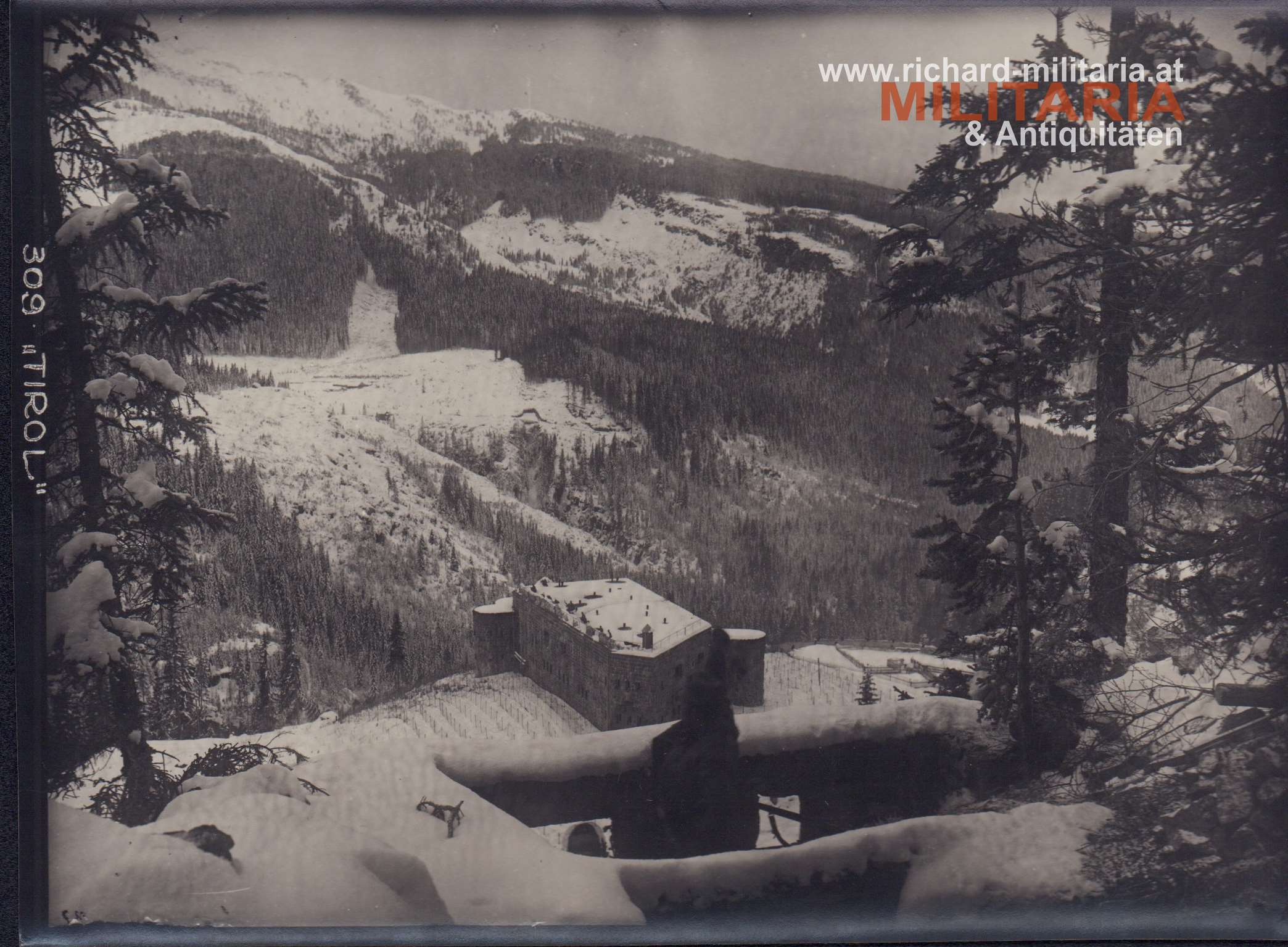 k.u.k. Foto - "Forte Buso" im Februar 1916