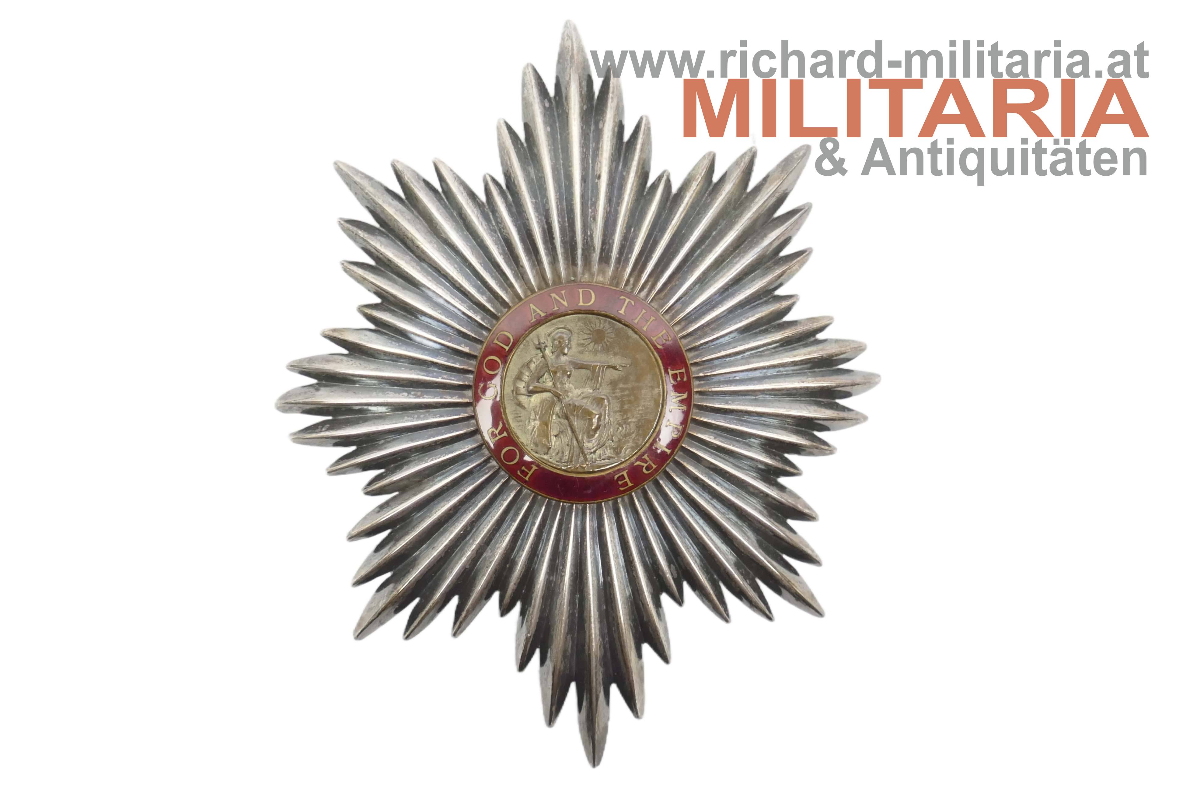 The Most Excellent Order of the British Empire - Knight Grand Cross (GBE) - 1. Typ - Sir Niemeyer