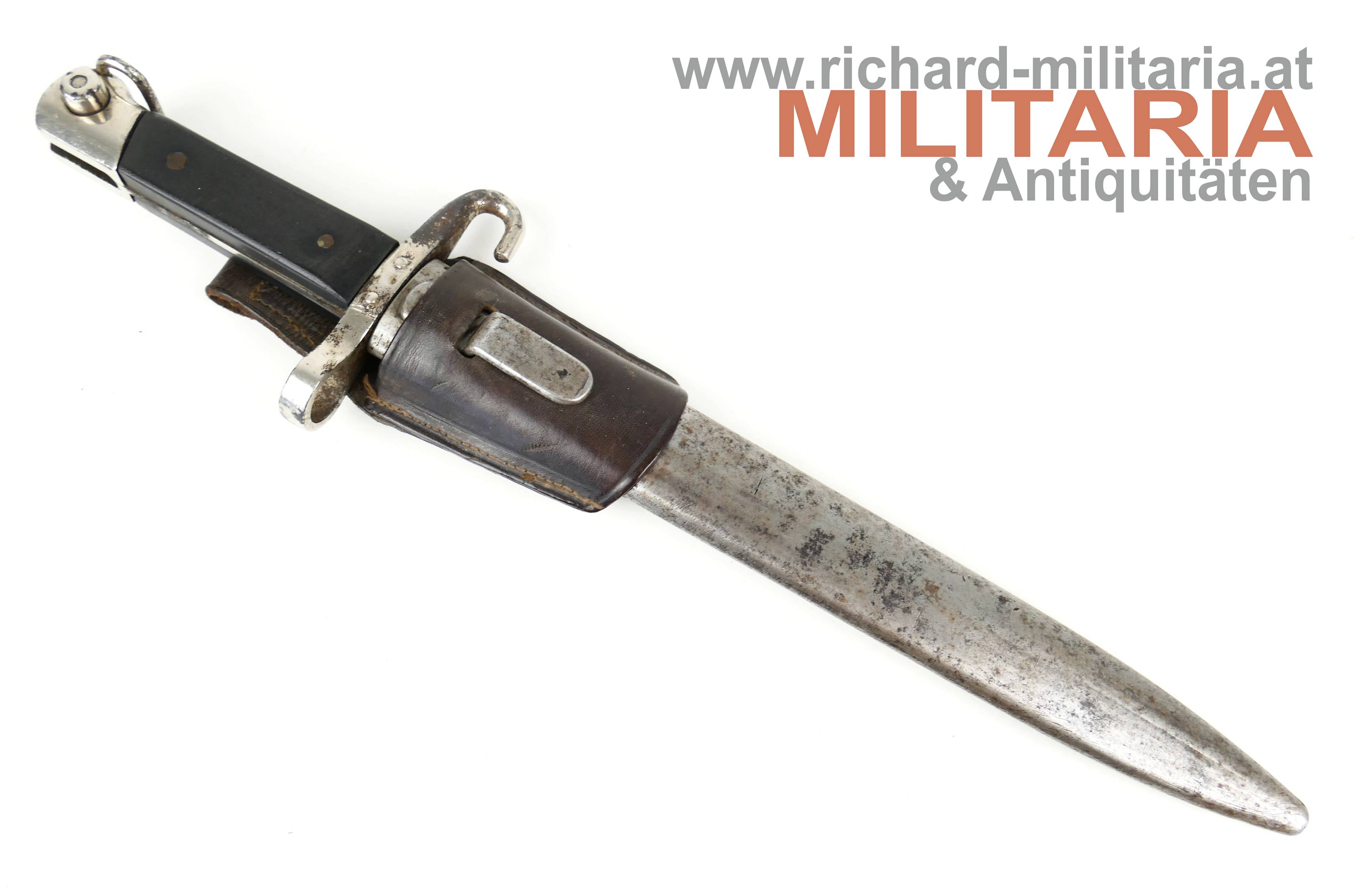 k.u.k. Messerbajonett M1895 - Offizier - SR 13 - Kunststoffgriffschalen