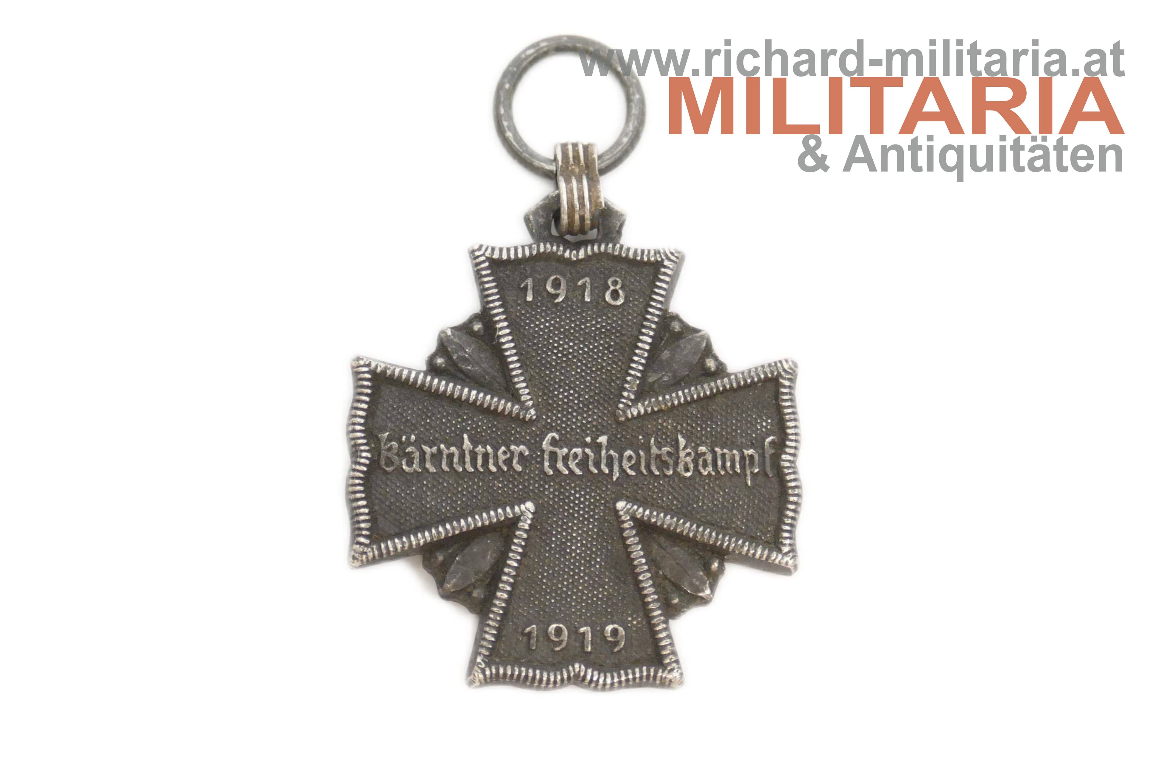 Allgemeines Kärntner Kreuz für Tapferkeit