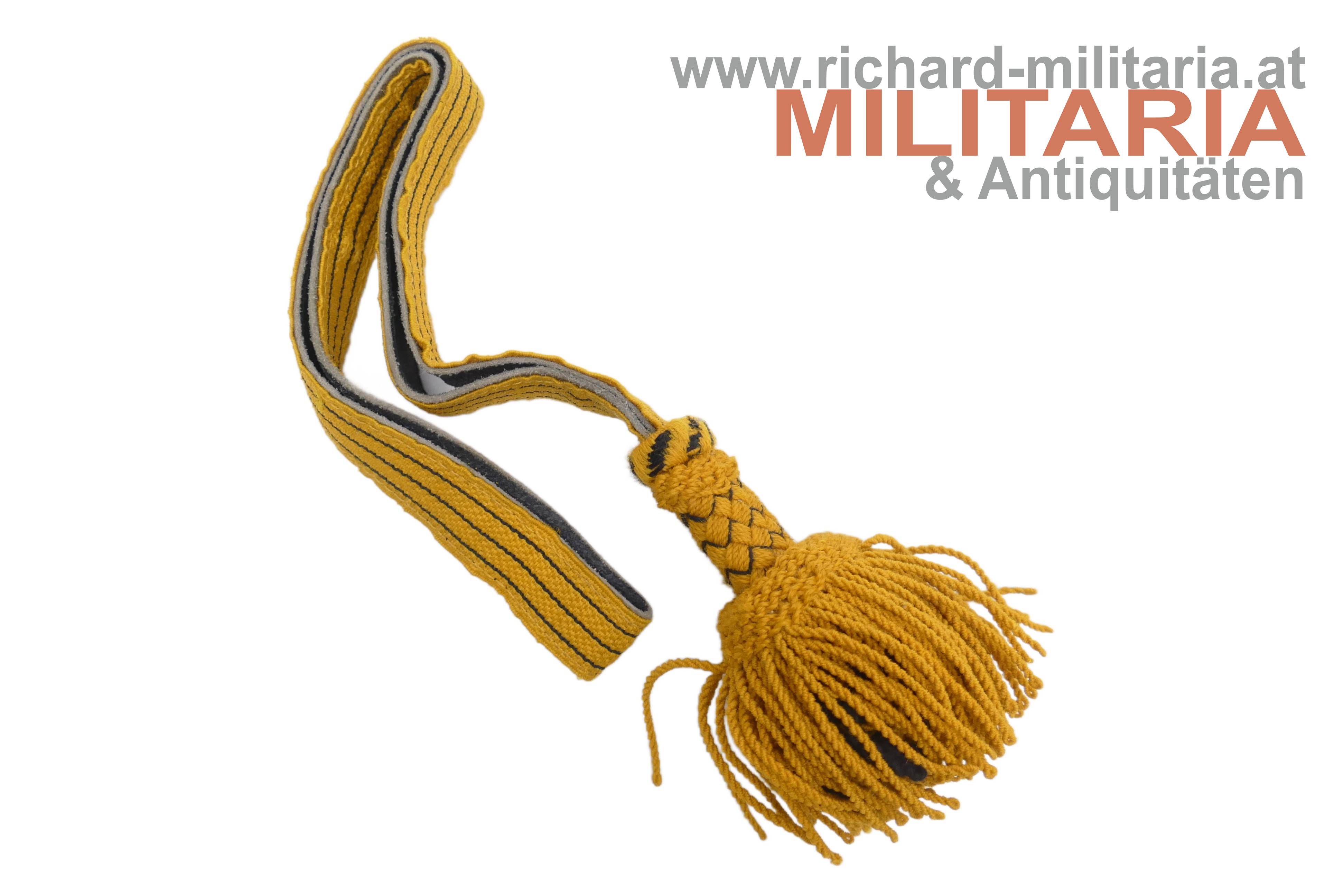 k.u.k. Säbel-Portepee für niedere Unteroffiziere der Kavallerie