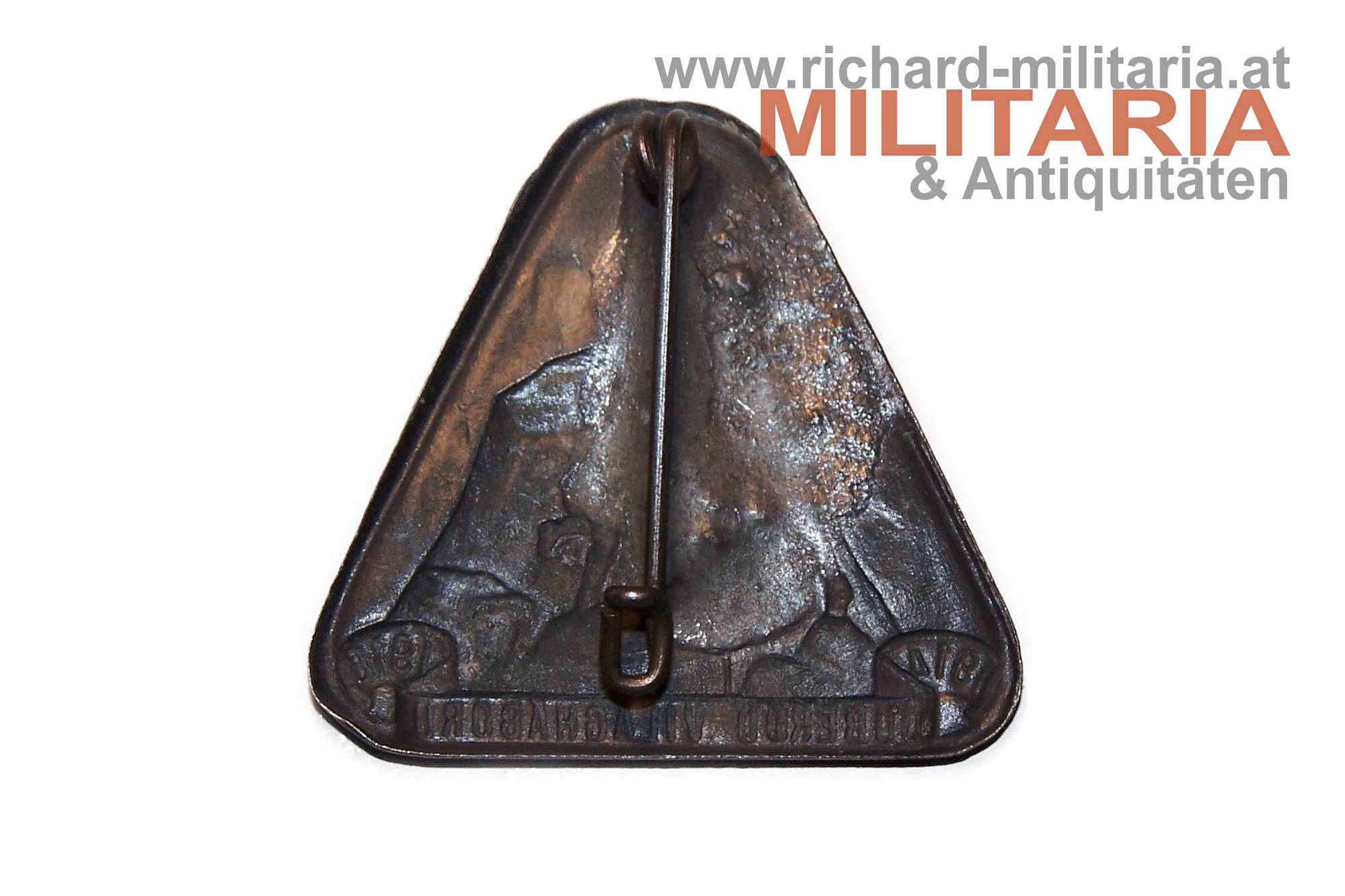 k.u.k. Kappenabzeichen - Doberdo Világháború 1914-1916