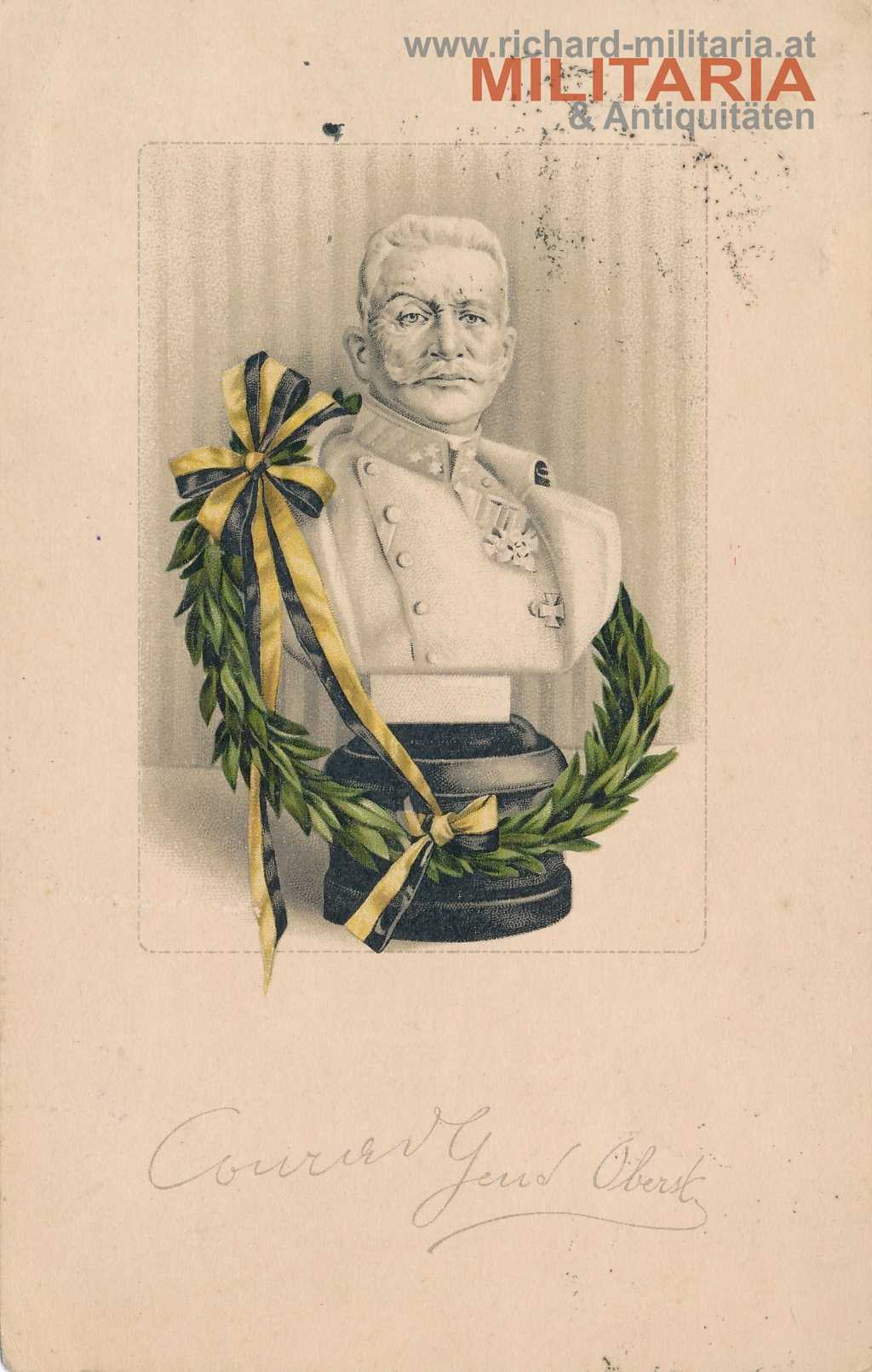 PK - Conrad von Hötzendorf - gelaufen 