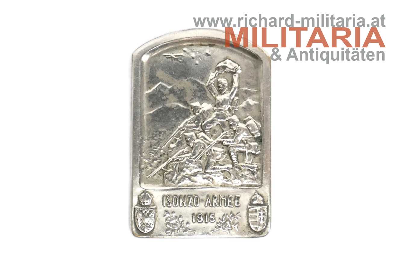 k.u.k. Kappenabzeichen - Isonzo-Armee 1915