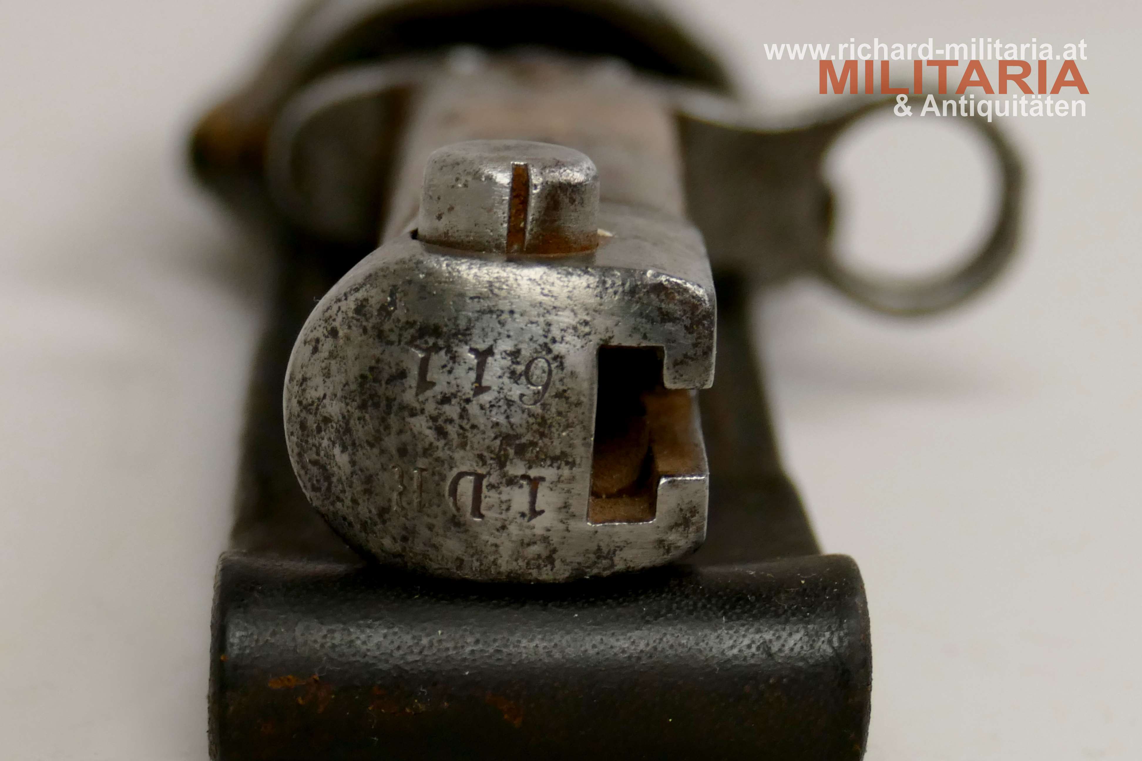 Österreich - Messerbajonett M1895 Mannschaft "1. DR"