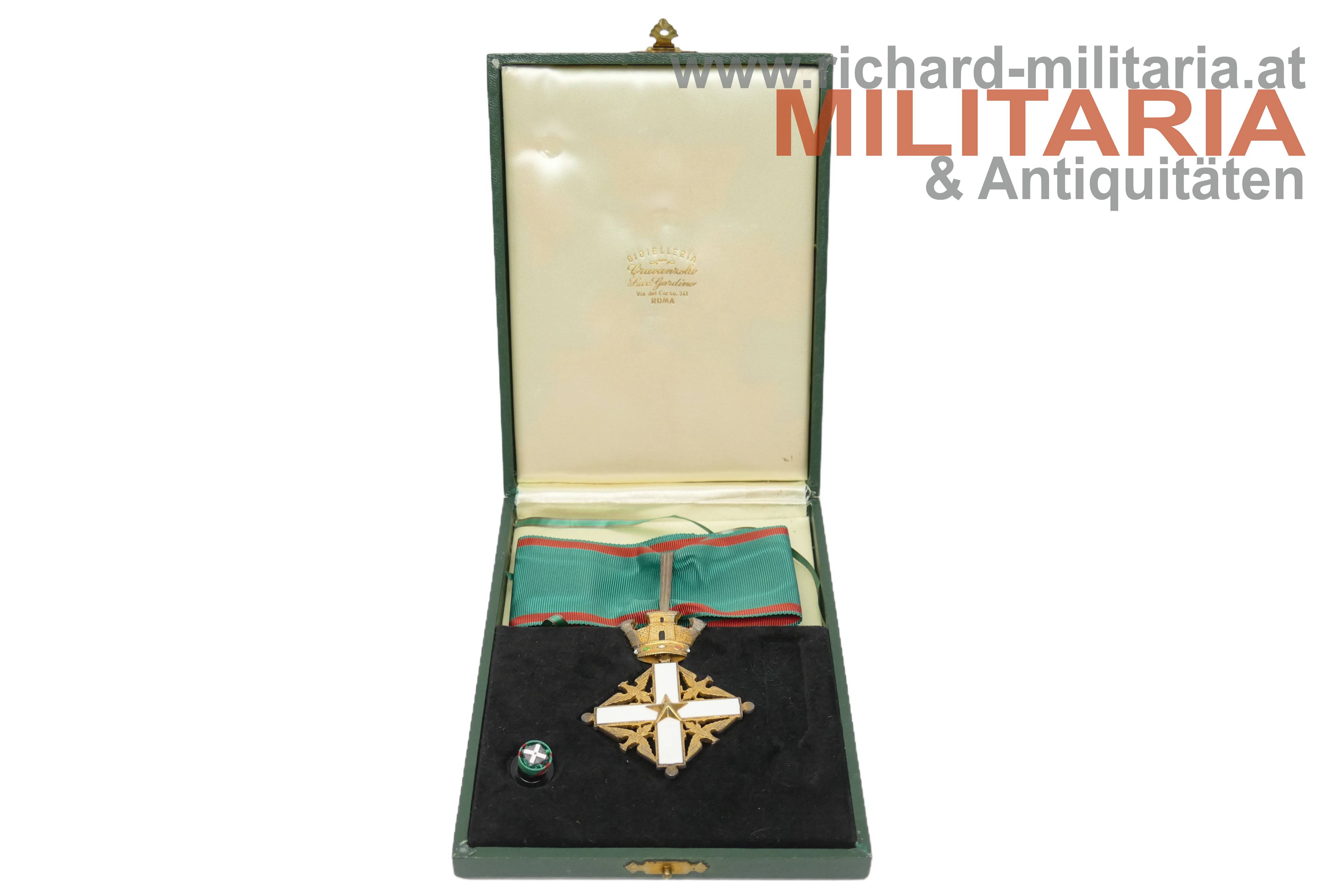 Verdienstorden der Republik Italien - Kommandeur im Etui